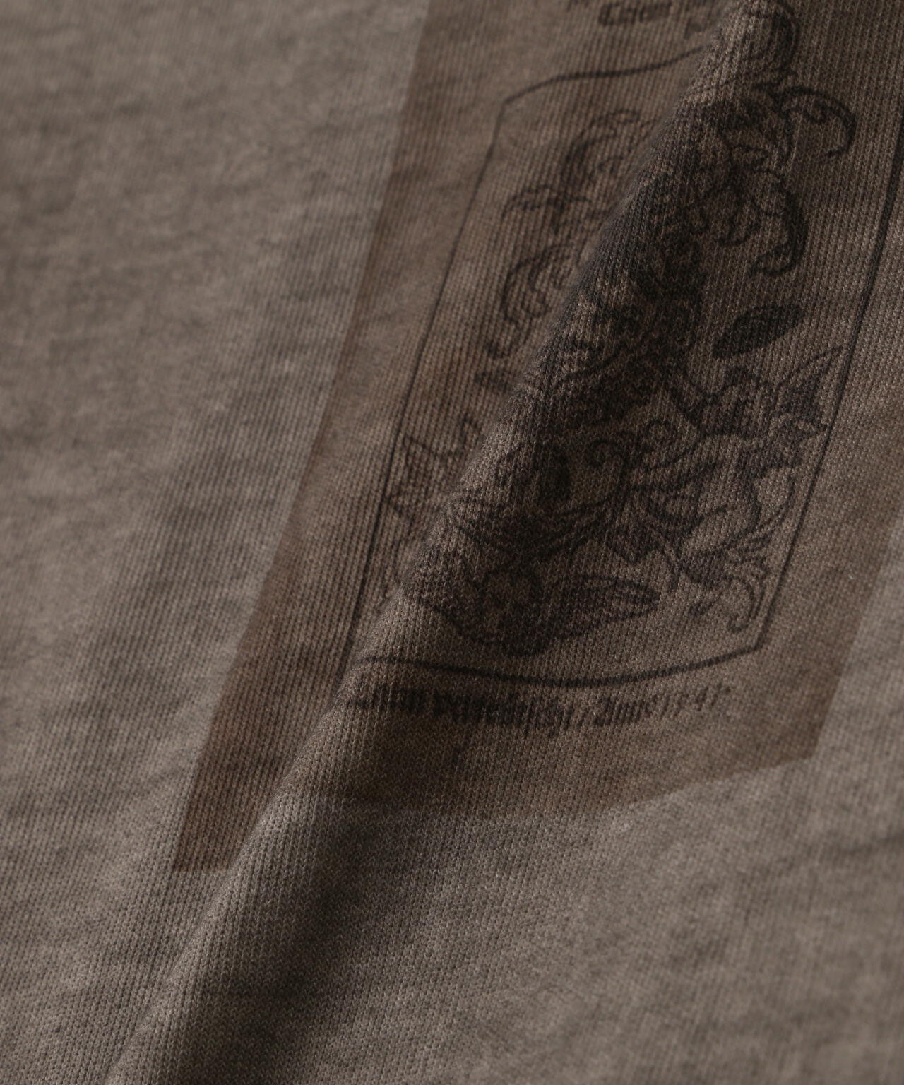 DankeSchon/ダンケシェーン/SPRAY BURN LOGO TEE