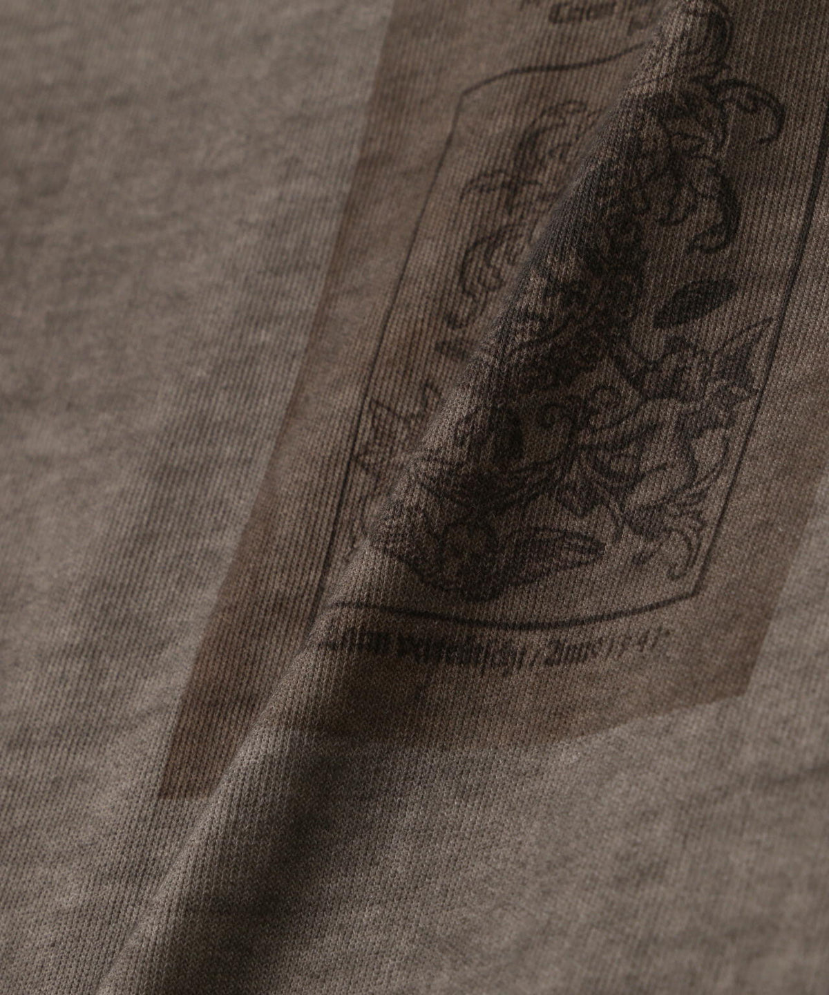 DankeSchon/ダンケシェーン/SPRAY BURN LOGO TEE