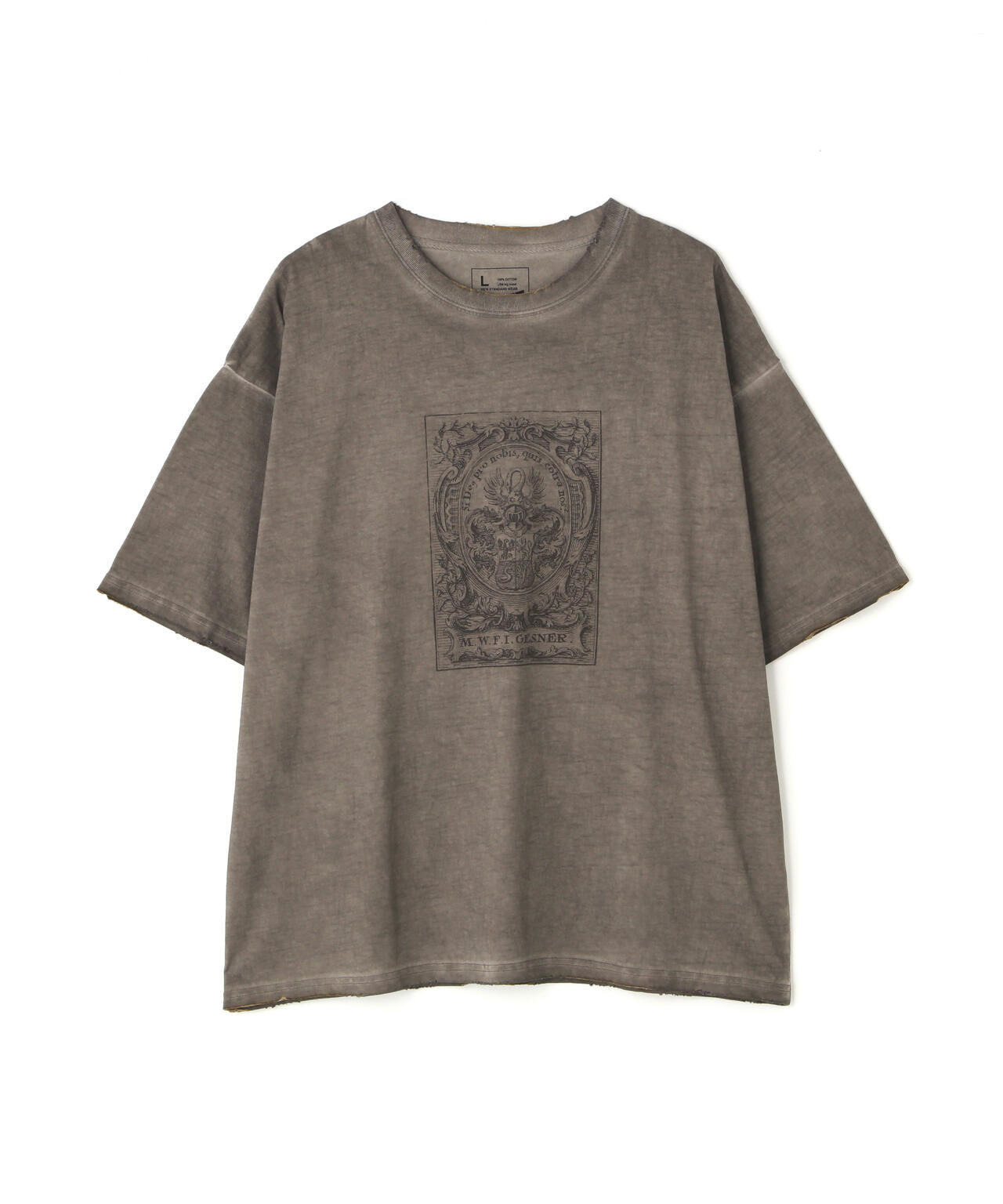 DankeSchon/ダンケシェーン/SPRAYBURN EMBLEM TEE