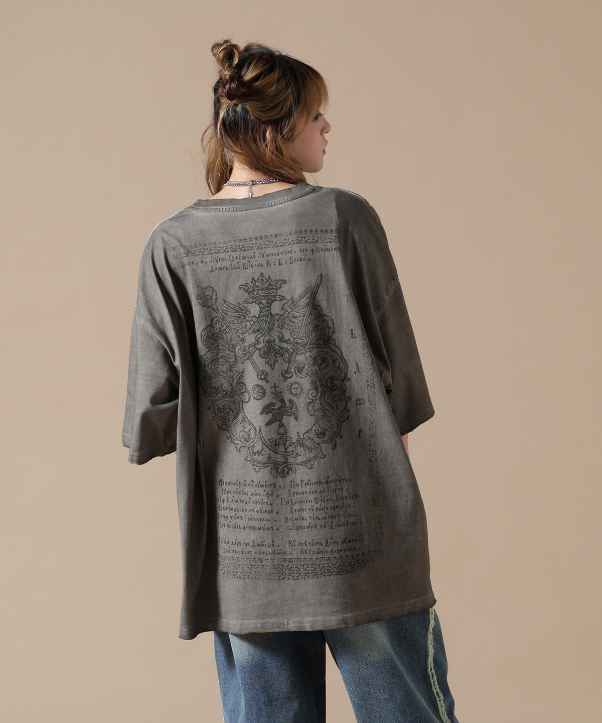 DankeSchon/ダンケシェーン/SPRAYBURN CALIFORNIA TEE
