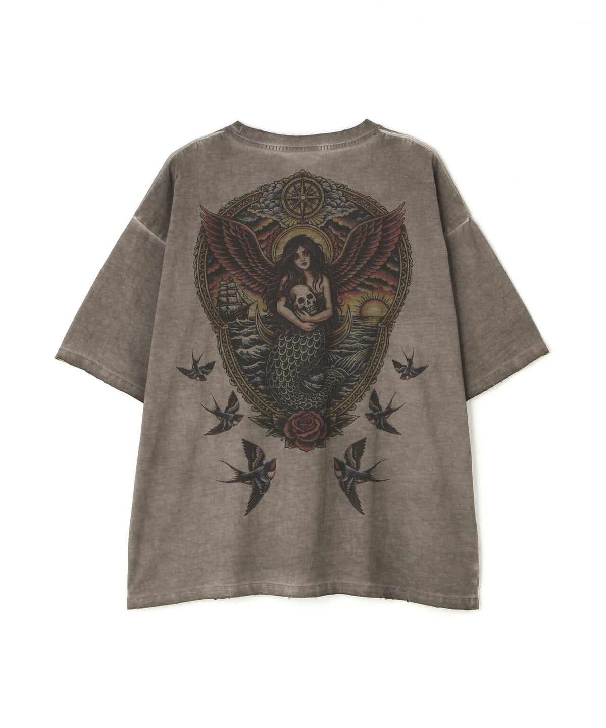 DankeSchon/ダンケシェーン/SPRAYBURN CALIFORNIA TEE