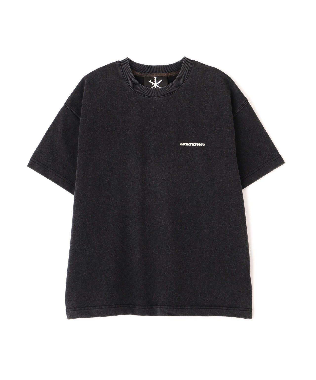 UNKNOWN LONDON/アンノウンロンドン/【LHP EXCLUSIVE】LEATHER CROSS TEE