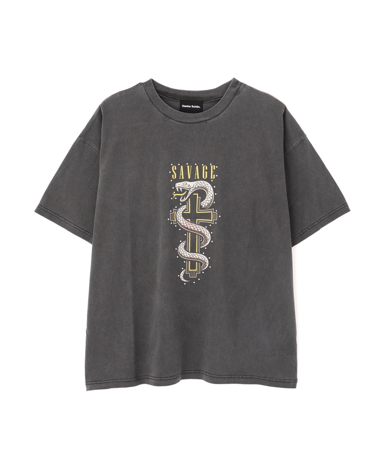 【WEB&DEPOT限定】DankeSchon/ダンケシェーン/SST SNAKE CROSS