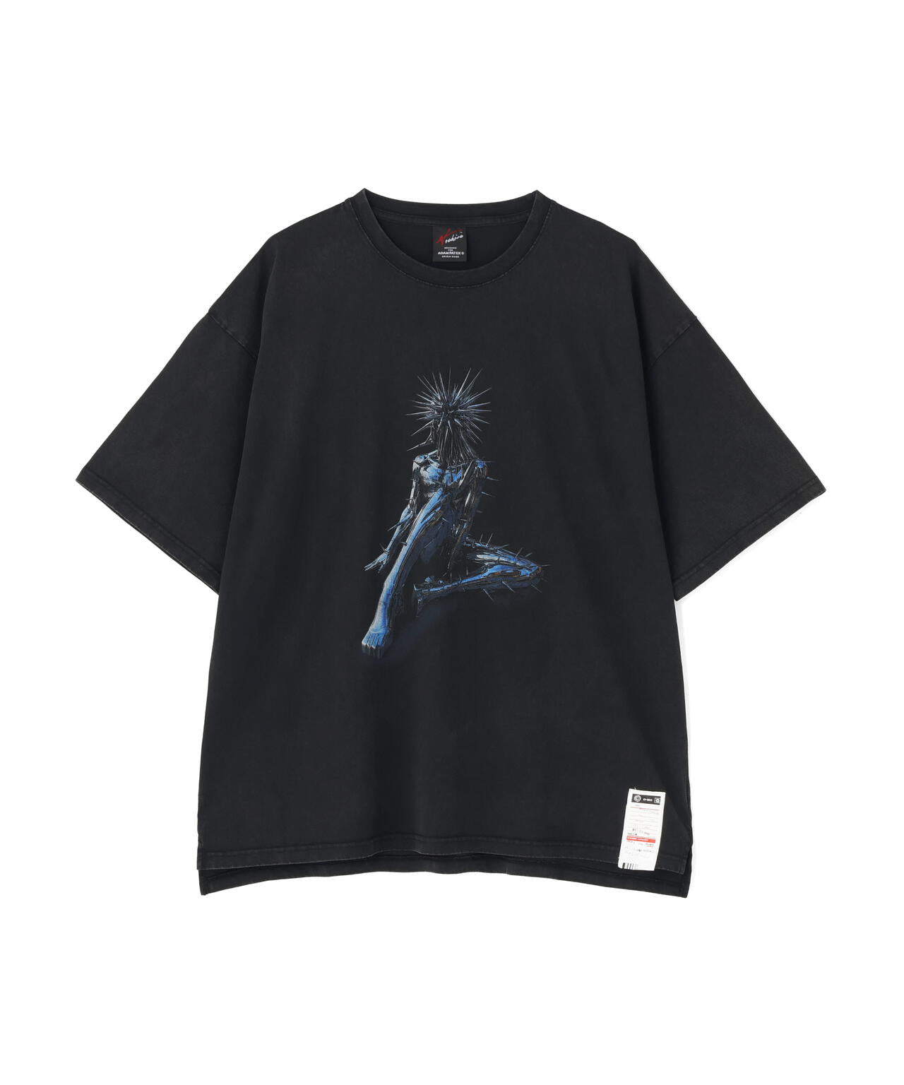 ADAMPATEK/アダムパテック/RED:BANSHEE SPIKE THRONE Graphic short sleeve tshirt