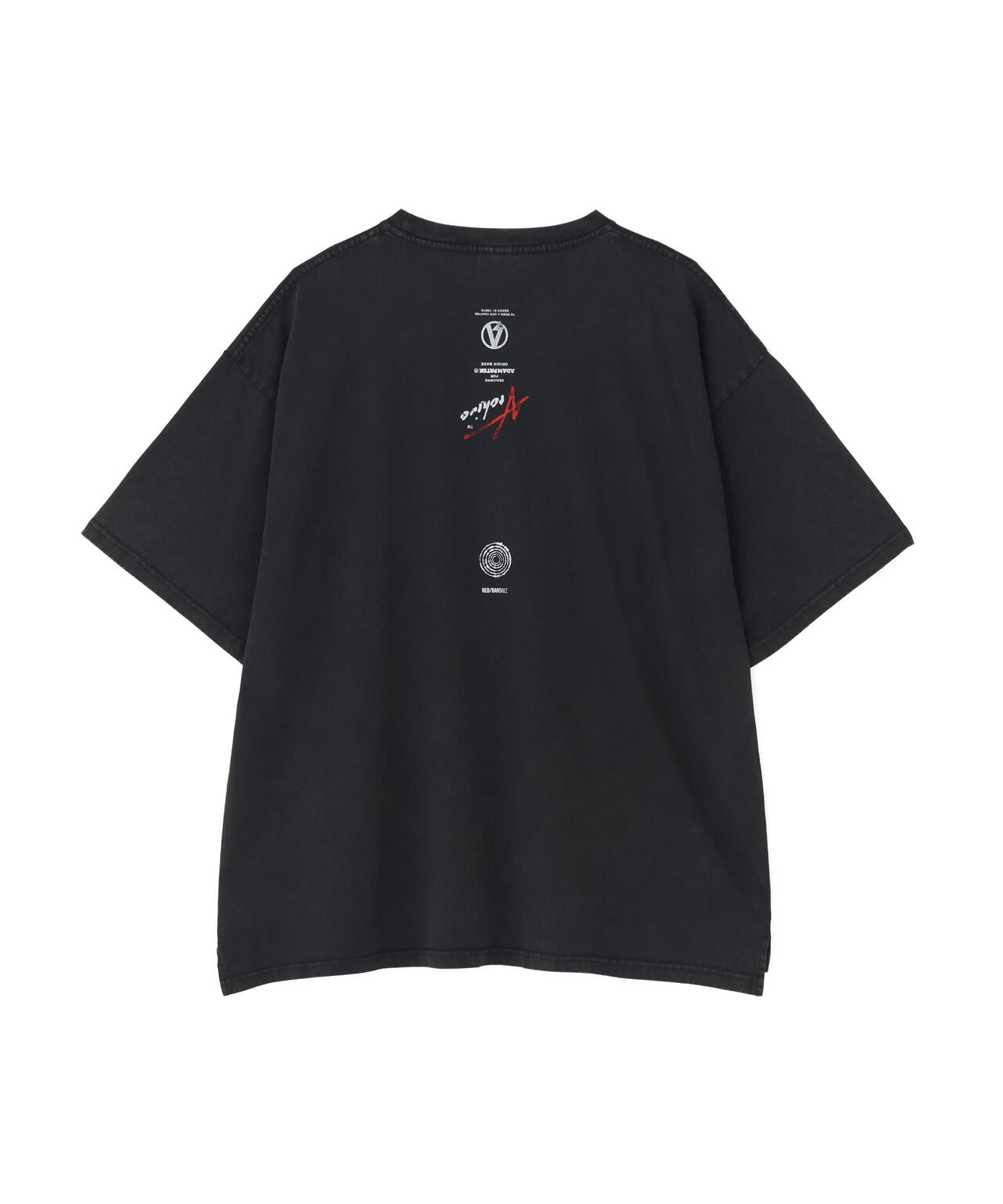 ADAMPATEK/アダムパテック/RED:BANSHEE Ram Skull Graphic short sleeve t-shirt
