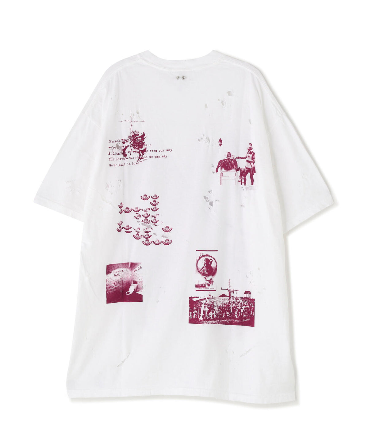 emary/エメリー/Damaged Scarred Cradle Tee