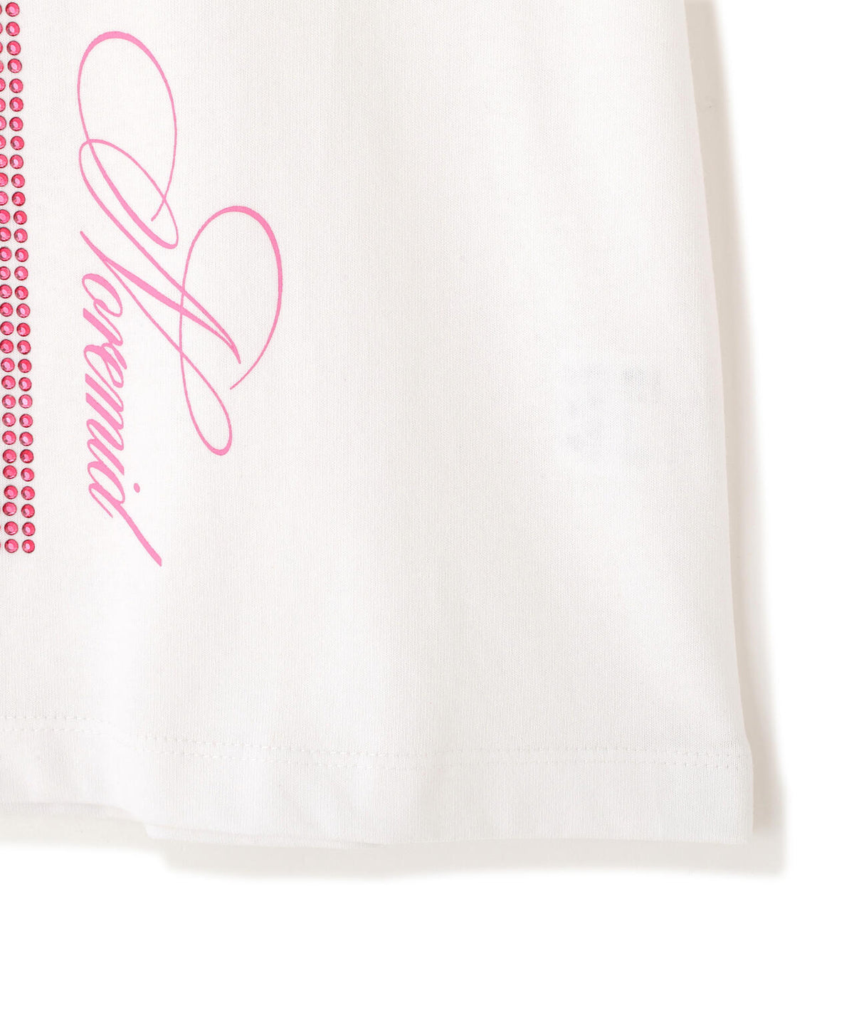 NoRemid/ノーリミッド/【LHP EXCLUSIVE】Cross Rhinestone S/S Tee