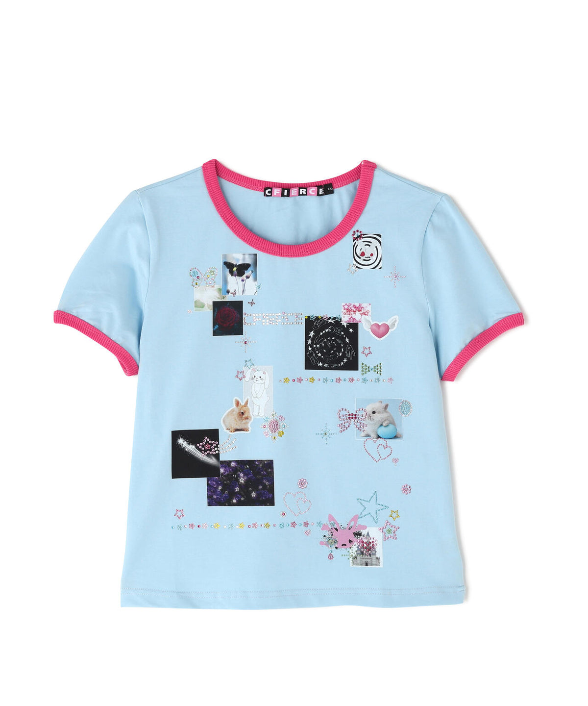 CFIERCE/フィアス/STICKER T-SHIRT