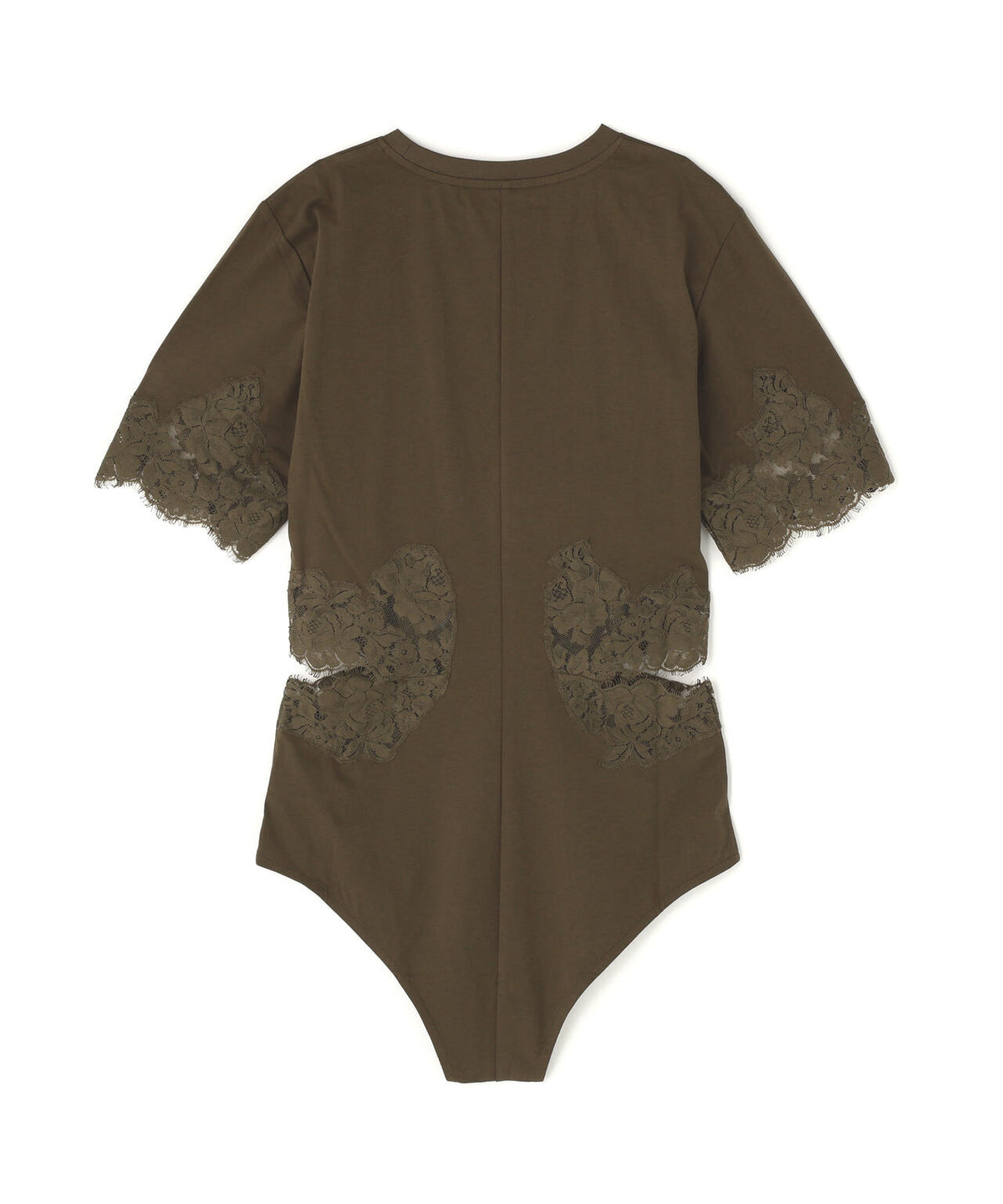 CLANE/クラネ/SIDE LACE CUT OUT BODYSUITS