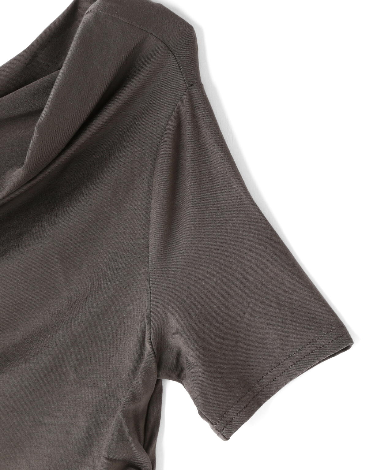 CLANE/クラネ/DRAPED OFF SHOULDER H/S TOPS