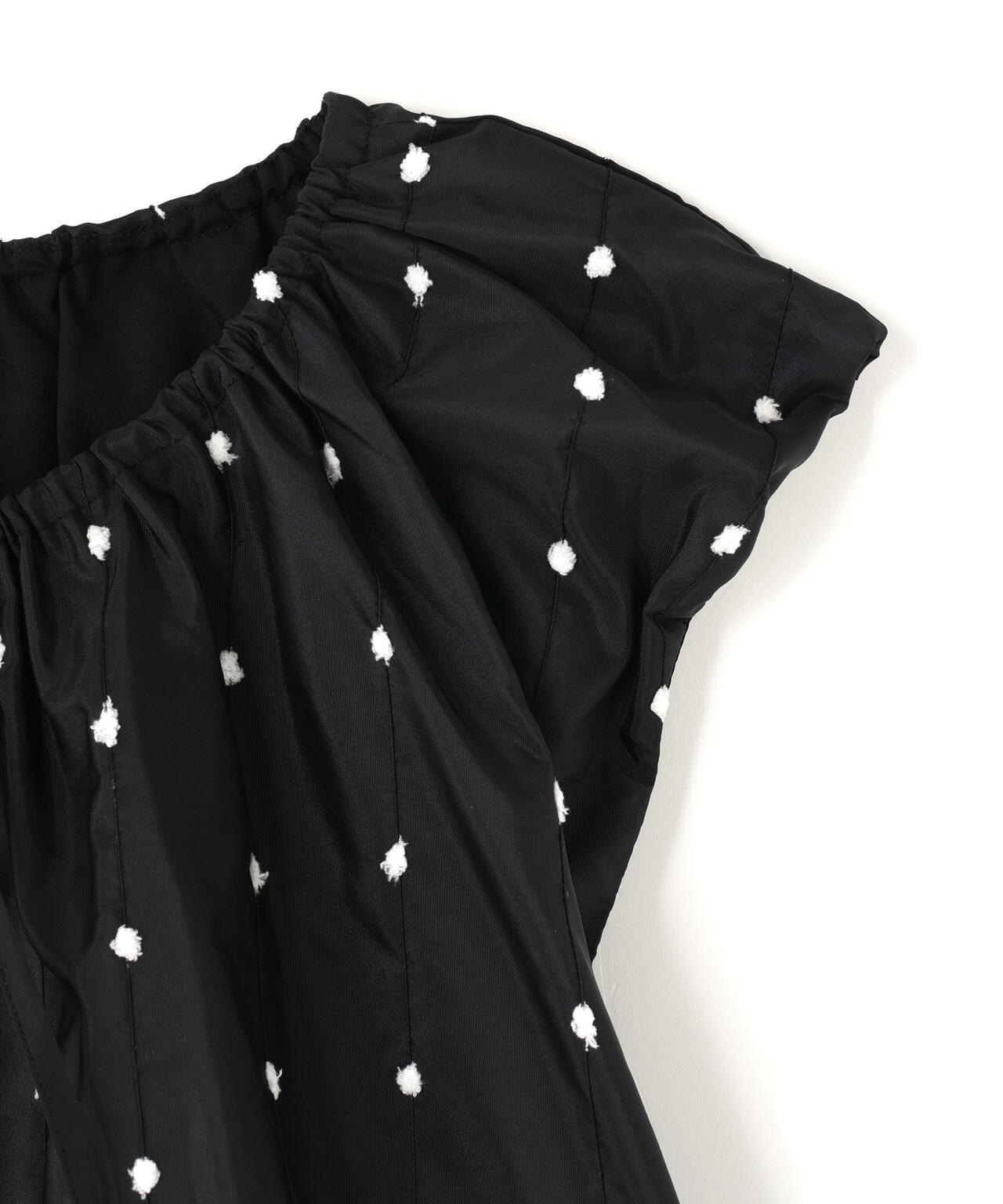 CLANE/クラネ/W FACE DOT SLEEVELESS