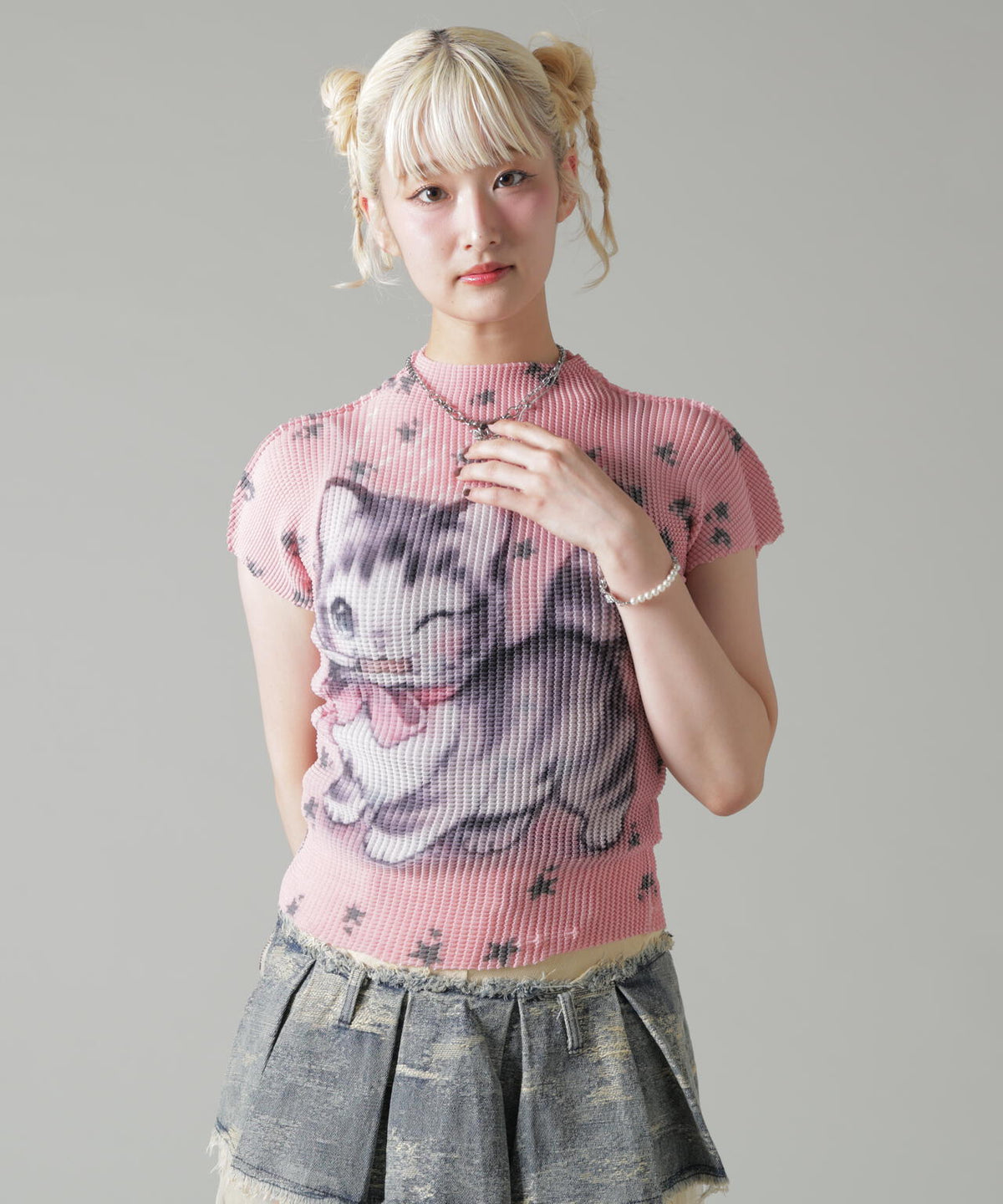 MAVYTH/メヴィス/CAT TEE