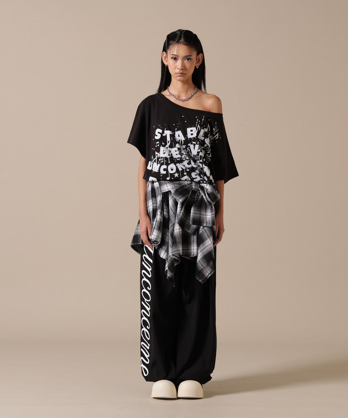 DeEVA/ディーヴァ/off-Shoulder Tee
