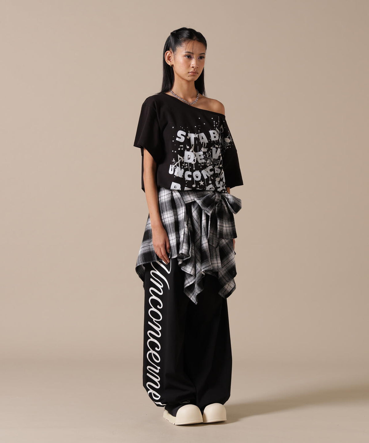 DeEVA/ディーヴァ/off-Shoulder Tee