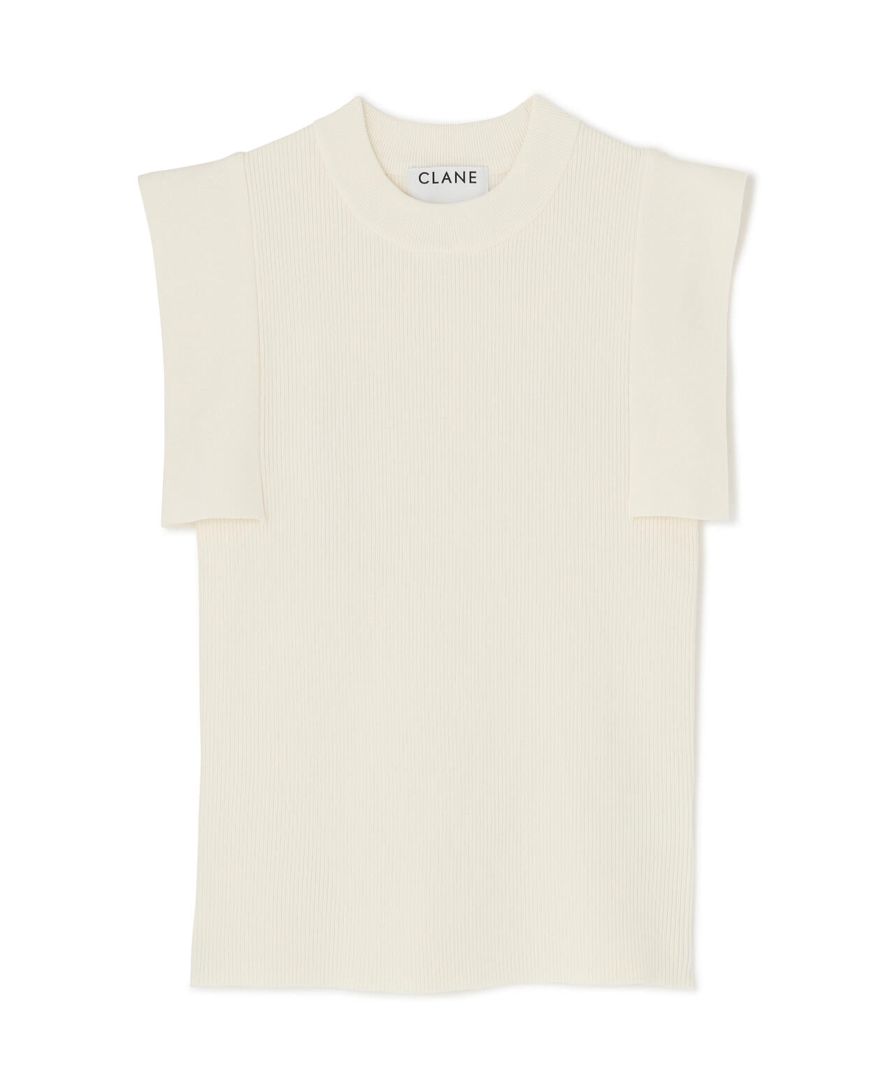CLANE/クラネ/SQUARE SLEEVE KNIT TOPS