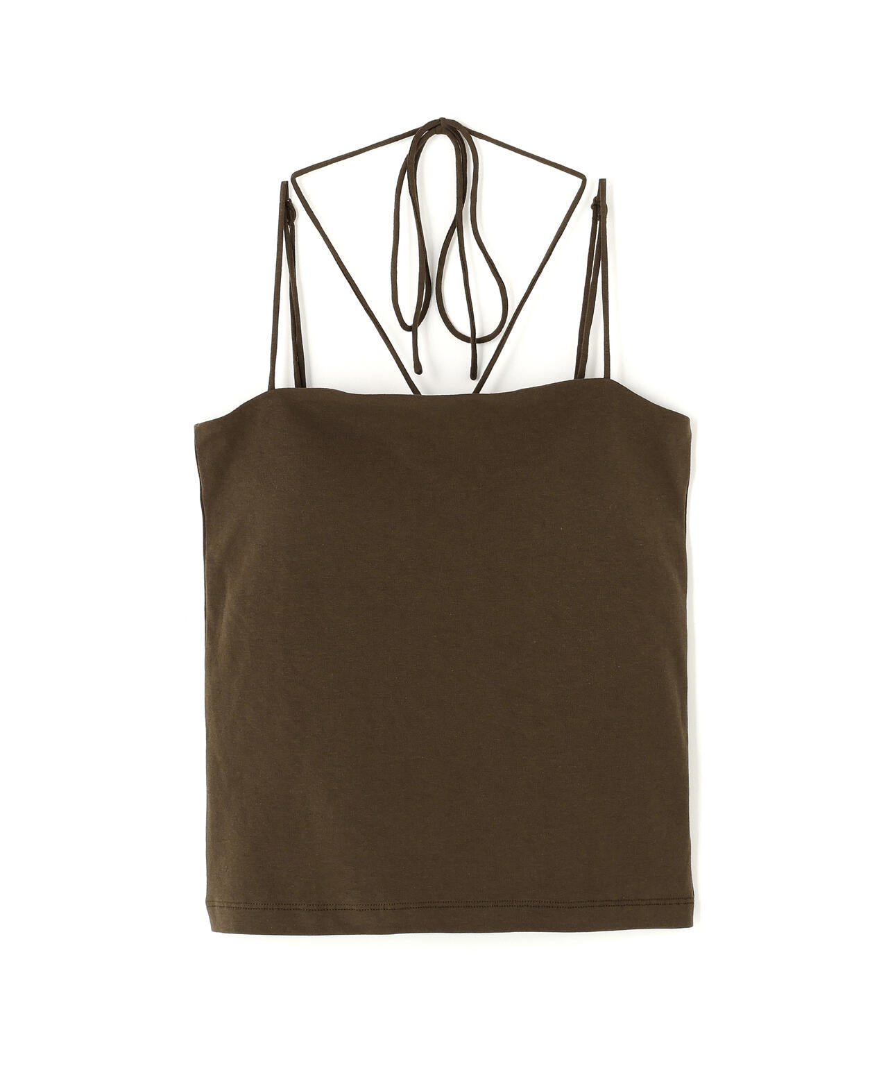 CLANE/クラネ/THIN CORD HALTER NECK