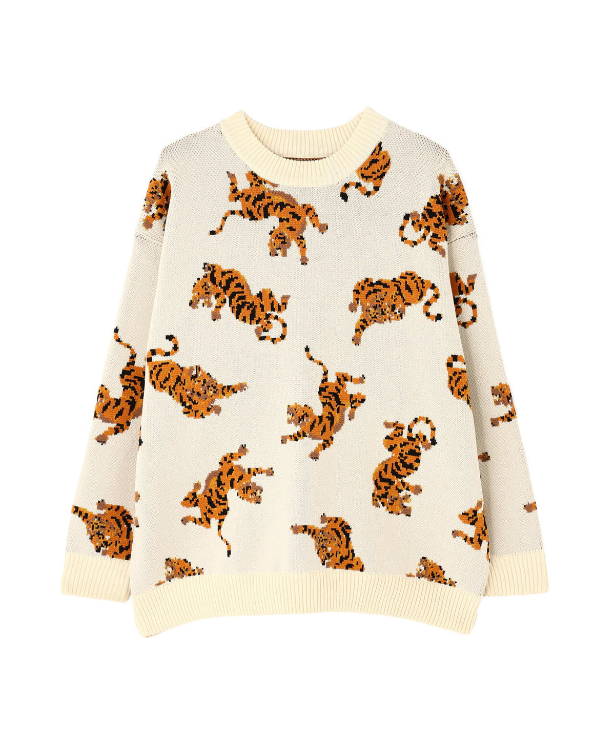 【WEB&DEPOT限定】DankeSchon/ダンケシェーン/AIRY TIGER CREWNECK