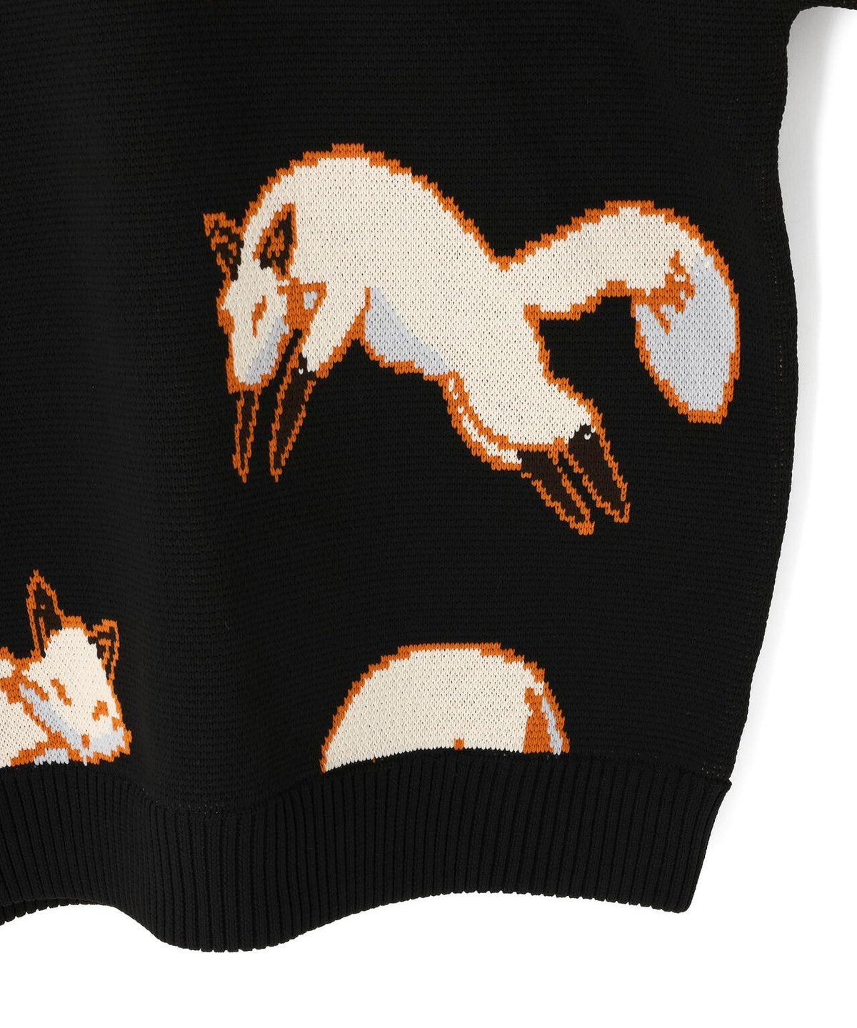 【WEB&DEPOT限定】DankeSchon/ダンケシェーン/AIRY FOX CREWNECK