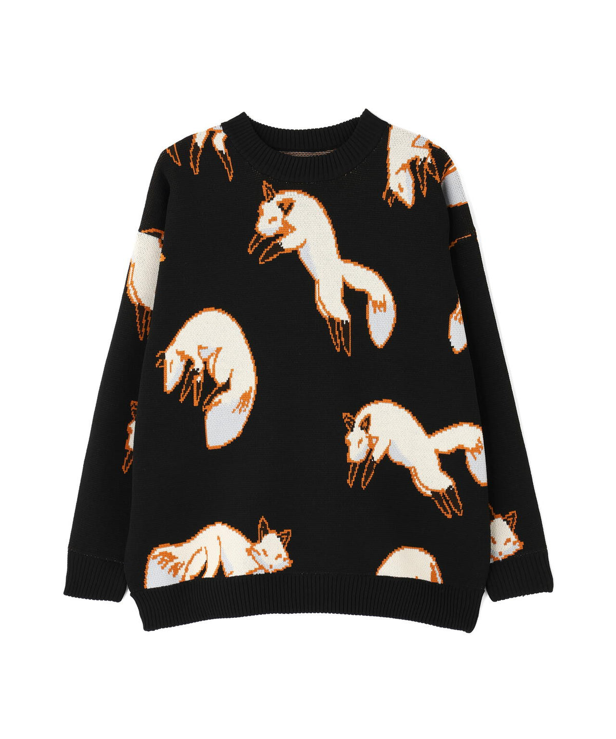 【WEB&DEPOT限定】DankeSchon/ダンケシェーン/AIRY FOX CREWNECK