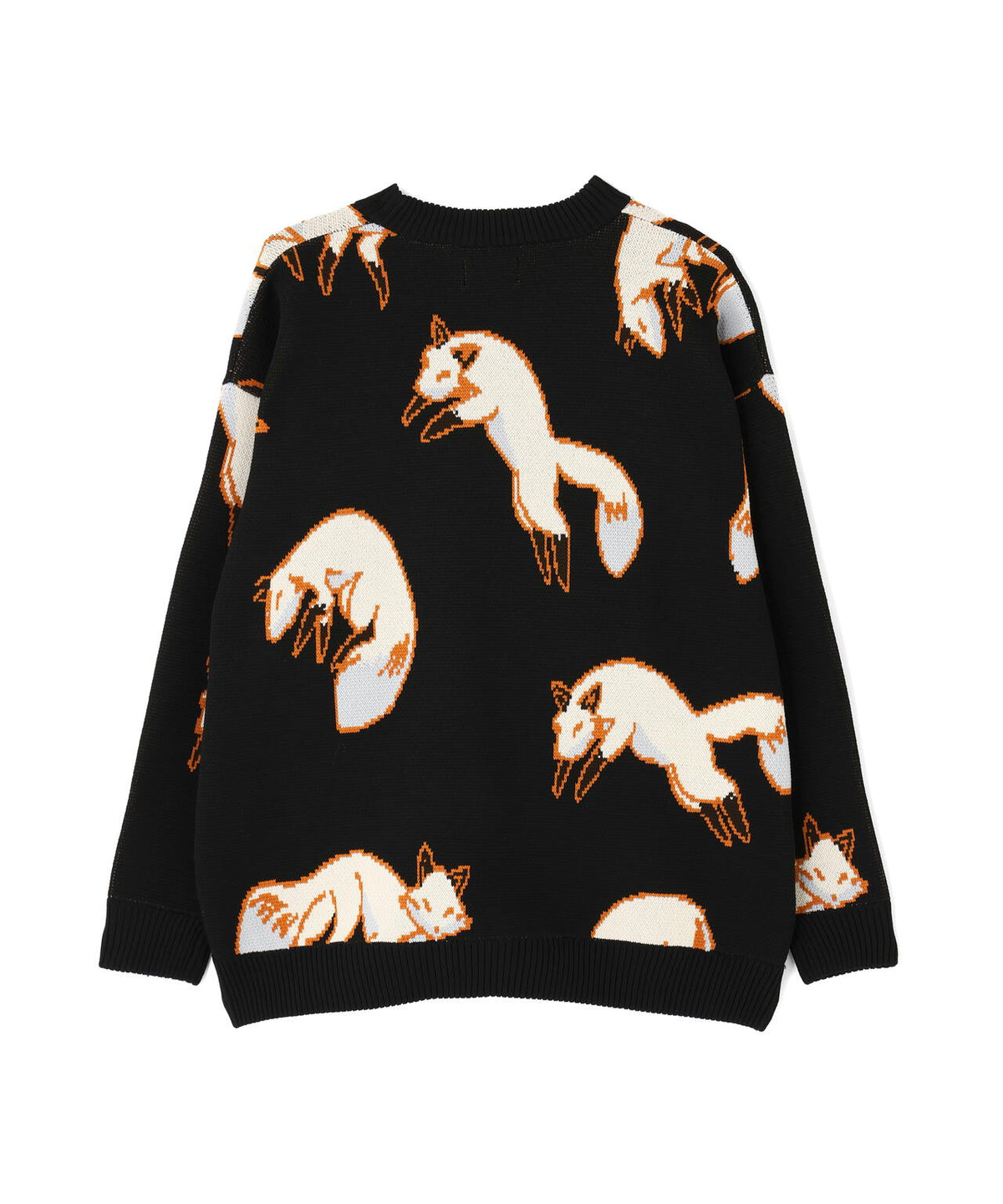 【WEB&DEPOT限定】DankeSchon/ダンケシェーン/AIRY FOX CREWNECK