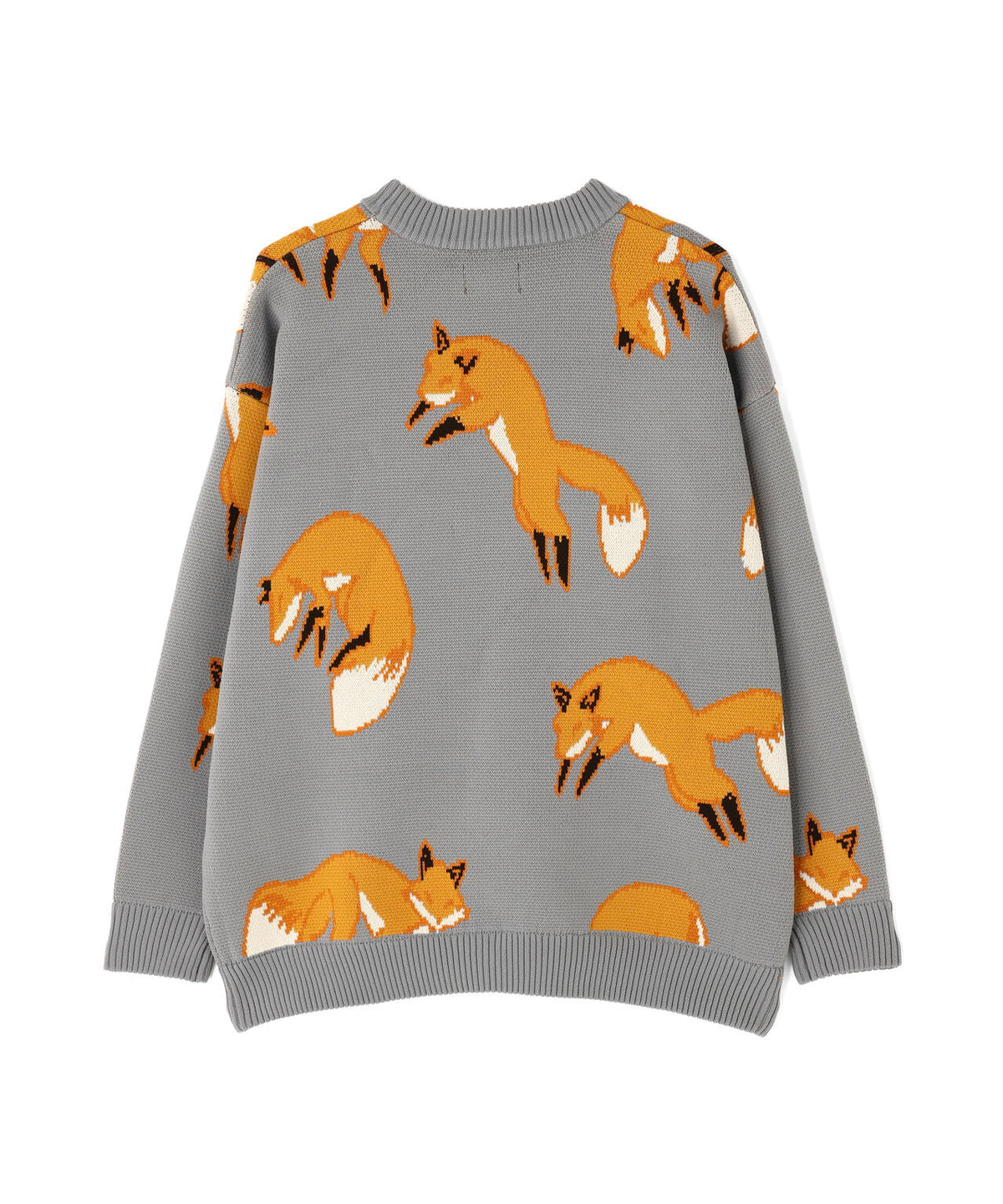 【WEB&DEPOT限定】DankeSchon/ダンケシェーン/AIRY FOX CREWNECK