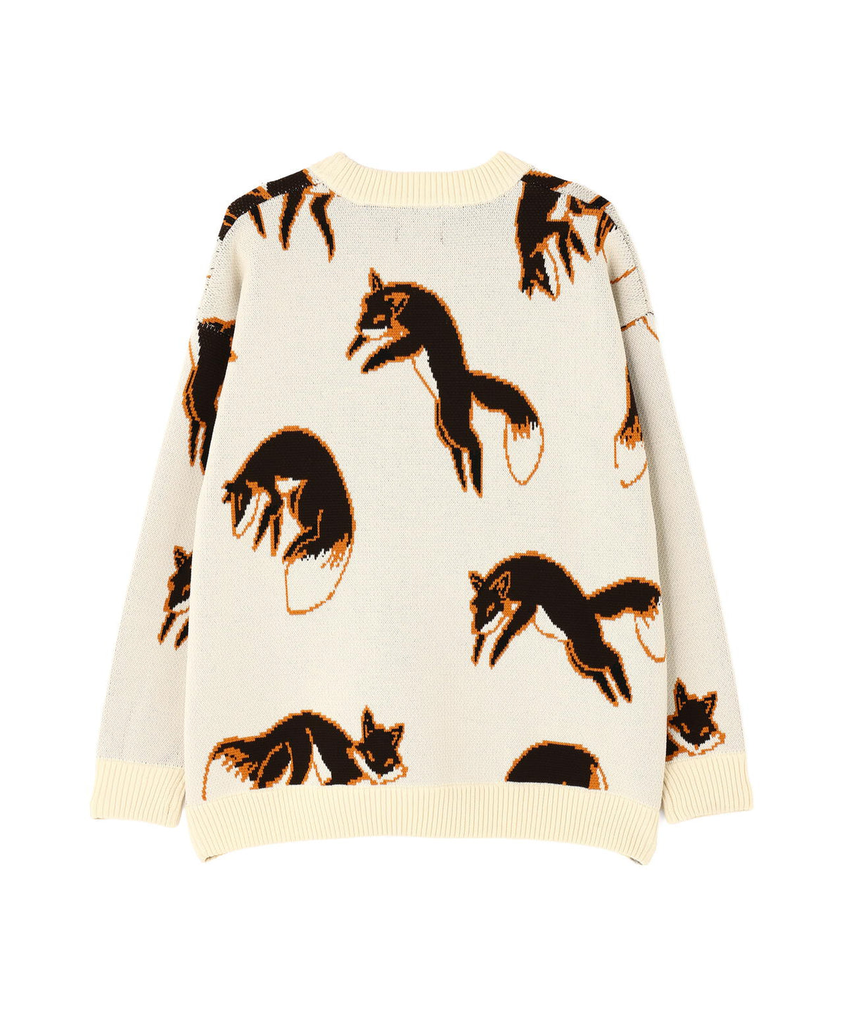【WEB&DEPOT限定】DankeSchon/ダンケシェーン/AIRY FOX CREWNECK