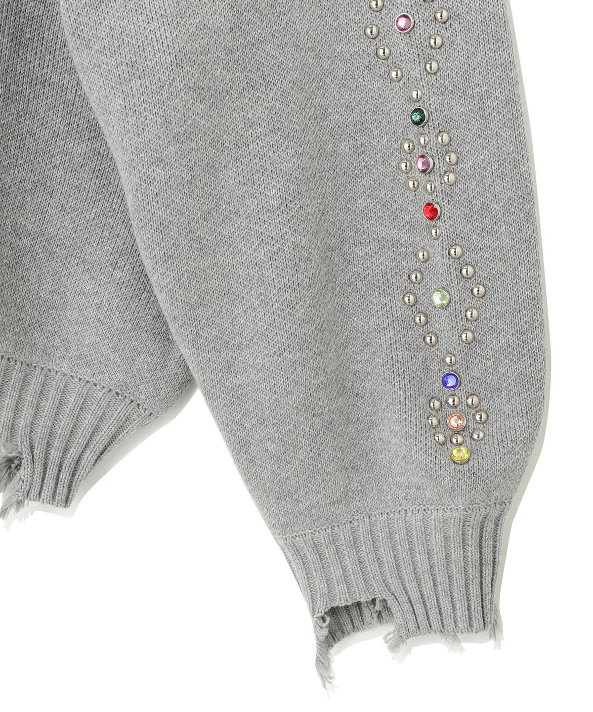 DankeSchon/ダンケシェーン/COTTON WJQ STUDS CREWNECK