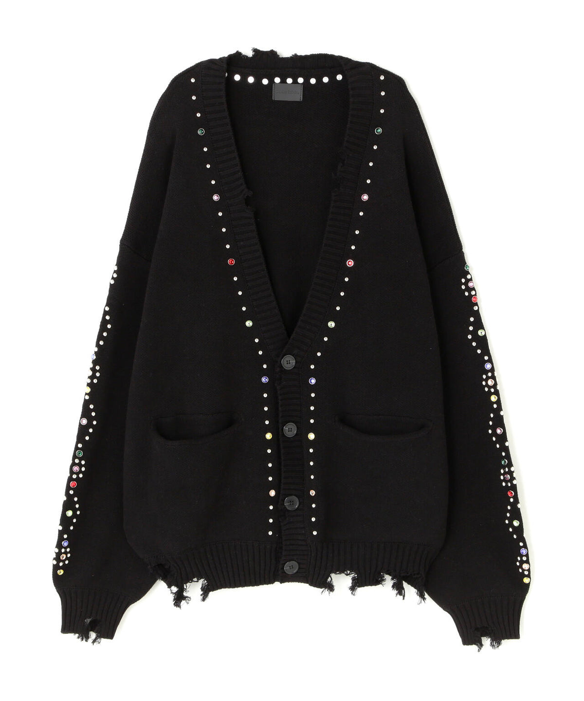 DankeSchon/ダンケシェーン/COTTON WJQ STUDS CARDIGAN