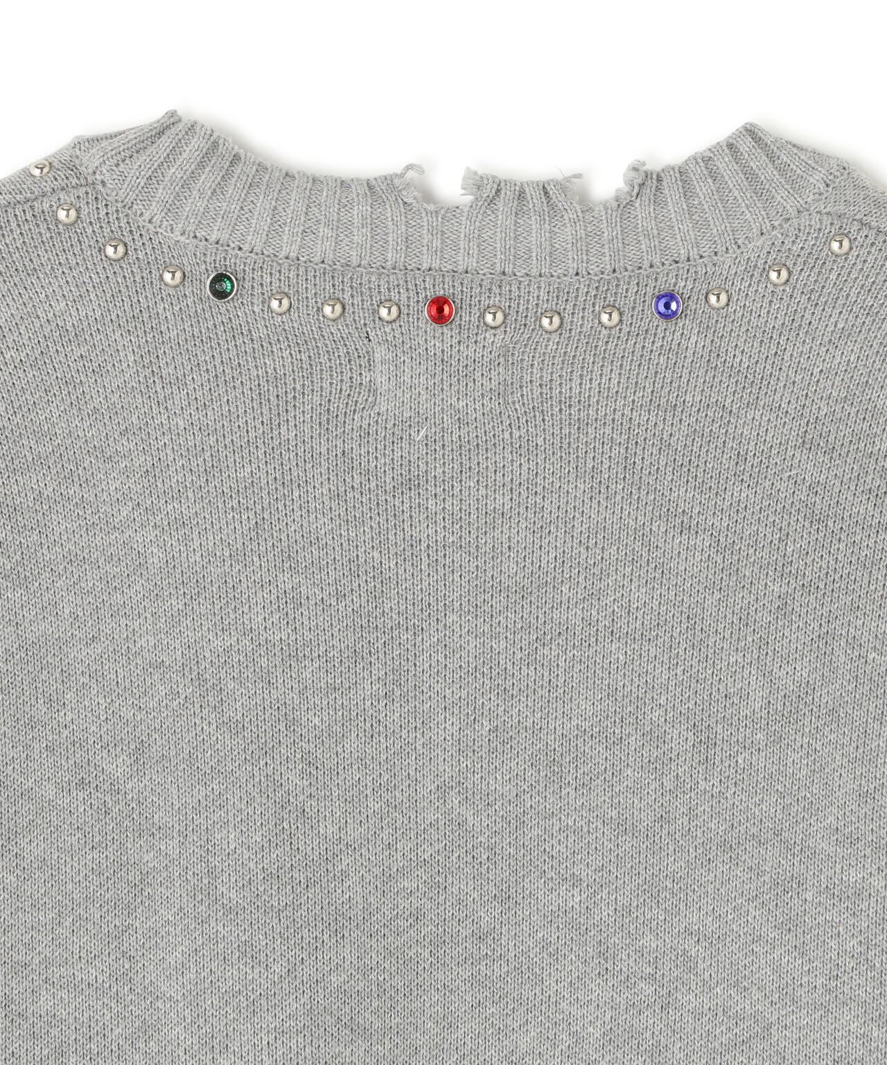 DankeSchon/ダンケシェーン/COTTON WJQ STUDS CARDIGAN