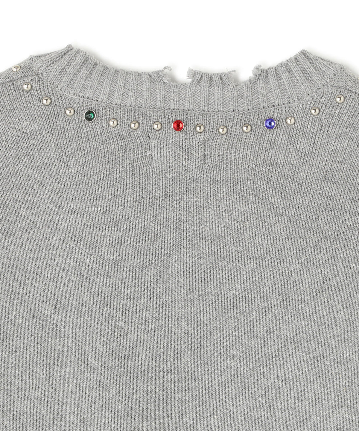 DankeSchon/ダンケシェーン/COTTON WJQ STUDS CARDIGAN