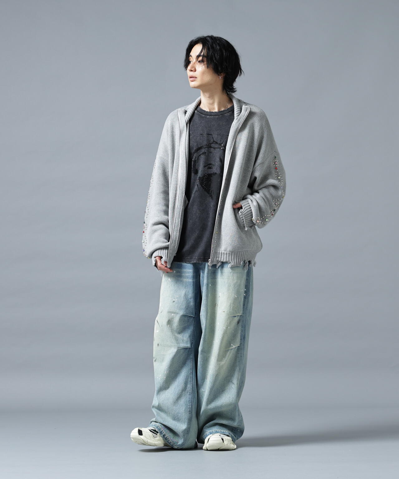 H:180cm C:88cm W:69cm H:90cm 着用サイズ:L