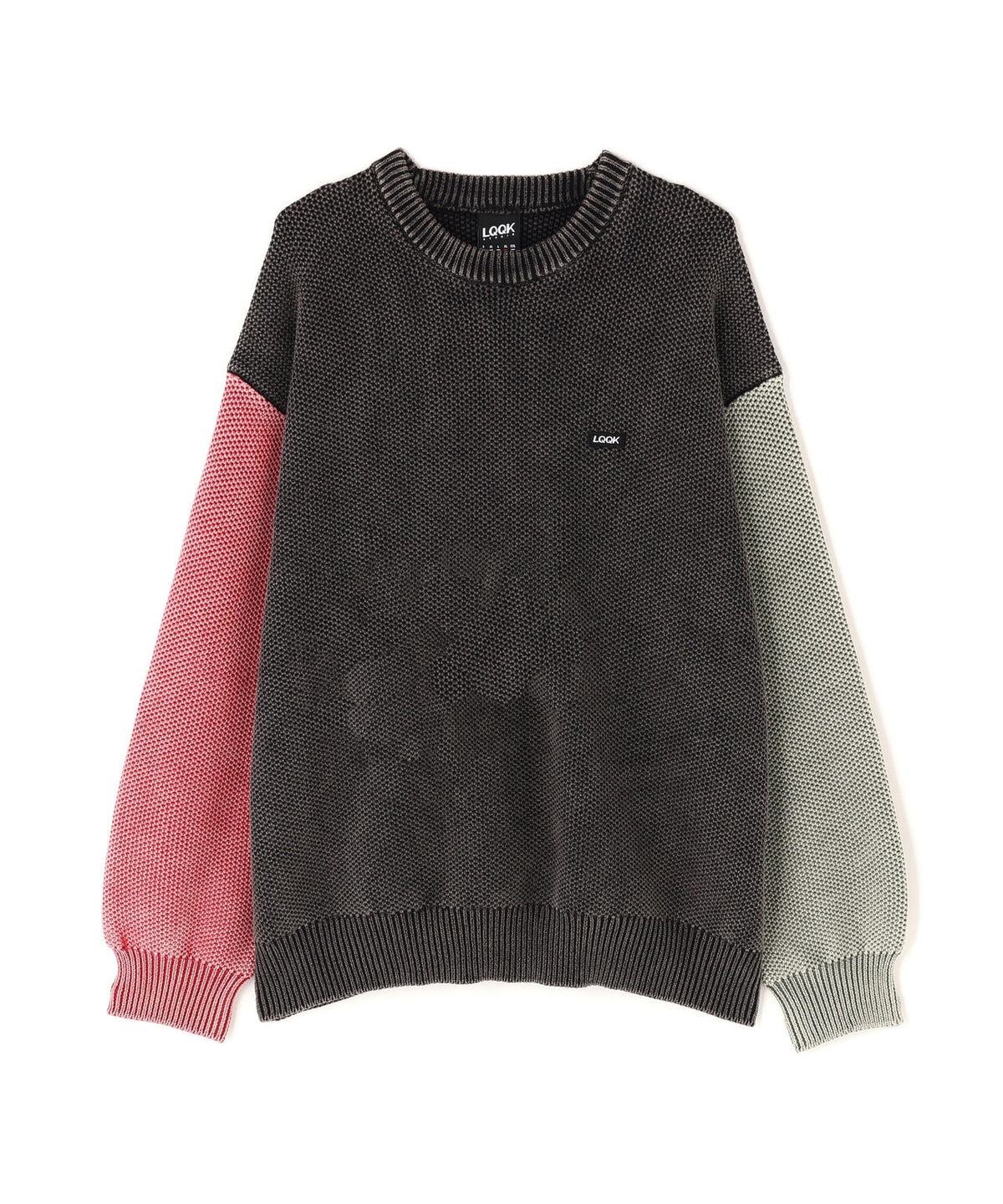 LQQK STUDIO/ルックスタジオ/WAFFLE KNIT CREW