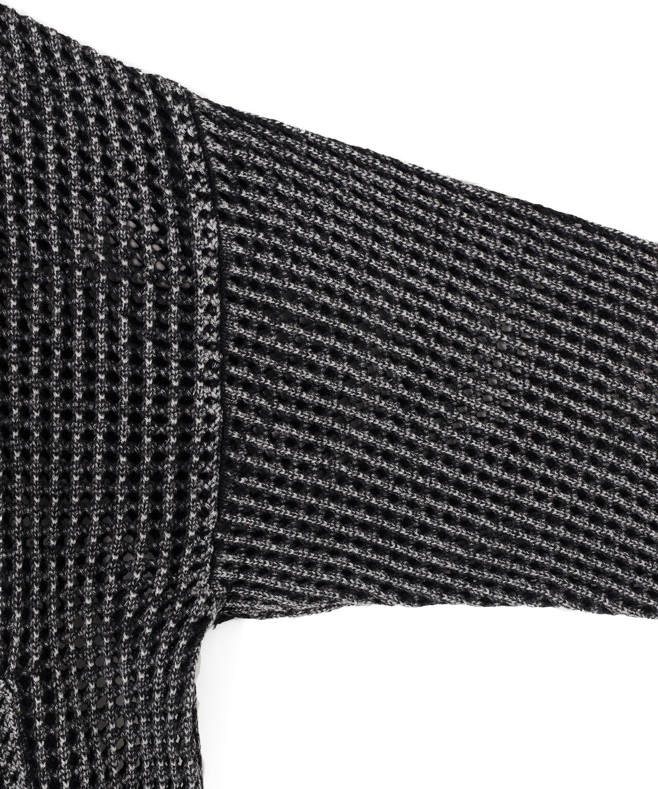 【WEB&DEPOT限定】DankeSchon/ダンケシェーン/CHEMICAL MESHKNIT CARDIGAN