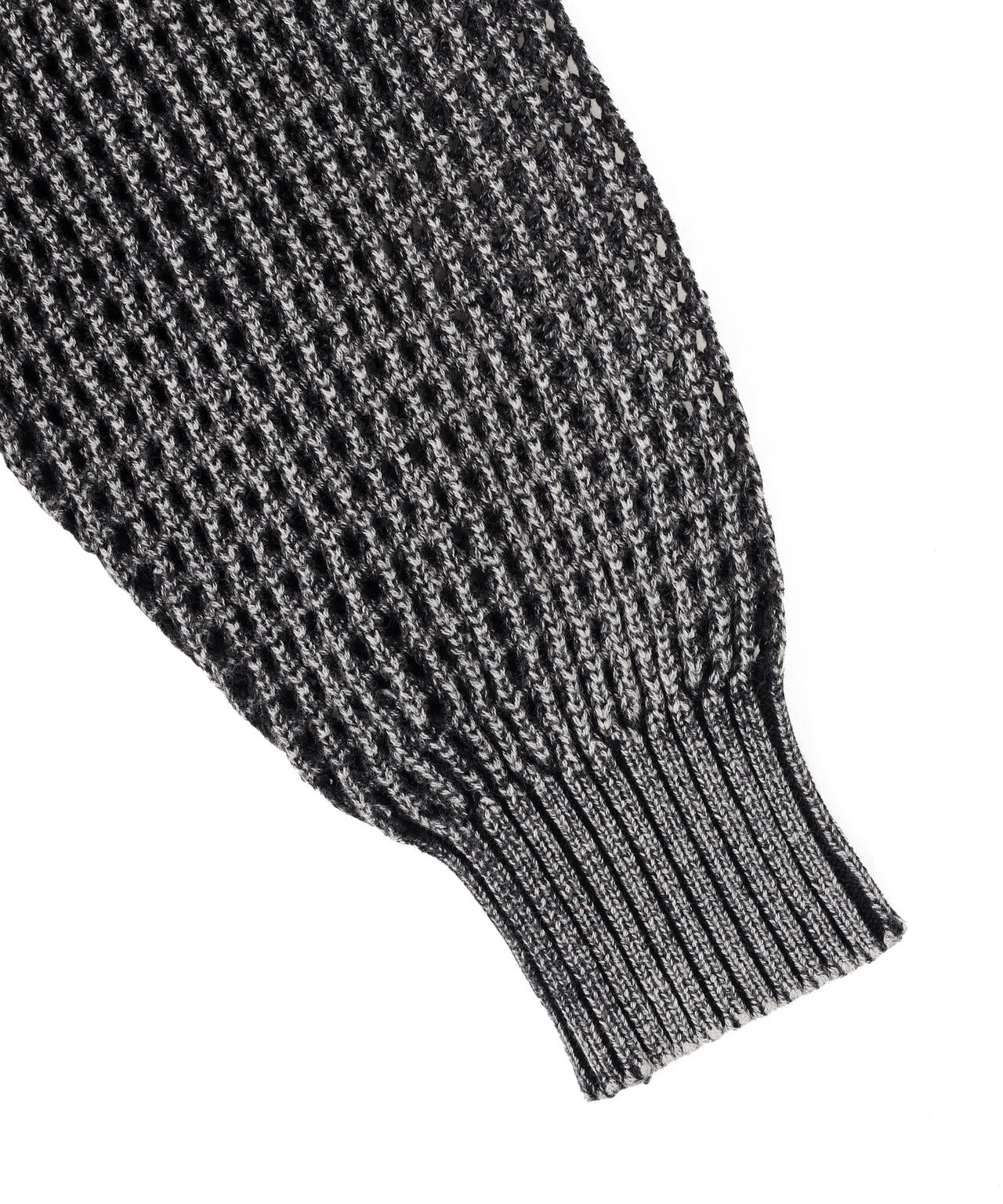 【WEB&DEPOT限定】DankeSchon/ダンケシェーン/CHEMICAL MESHKNIT CARDIGAN