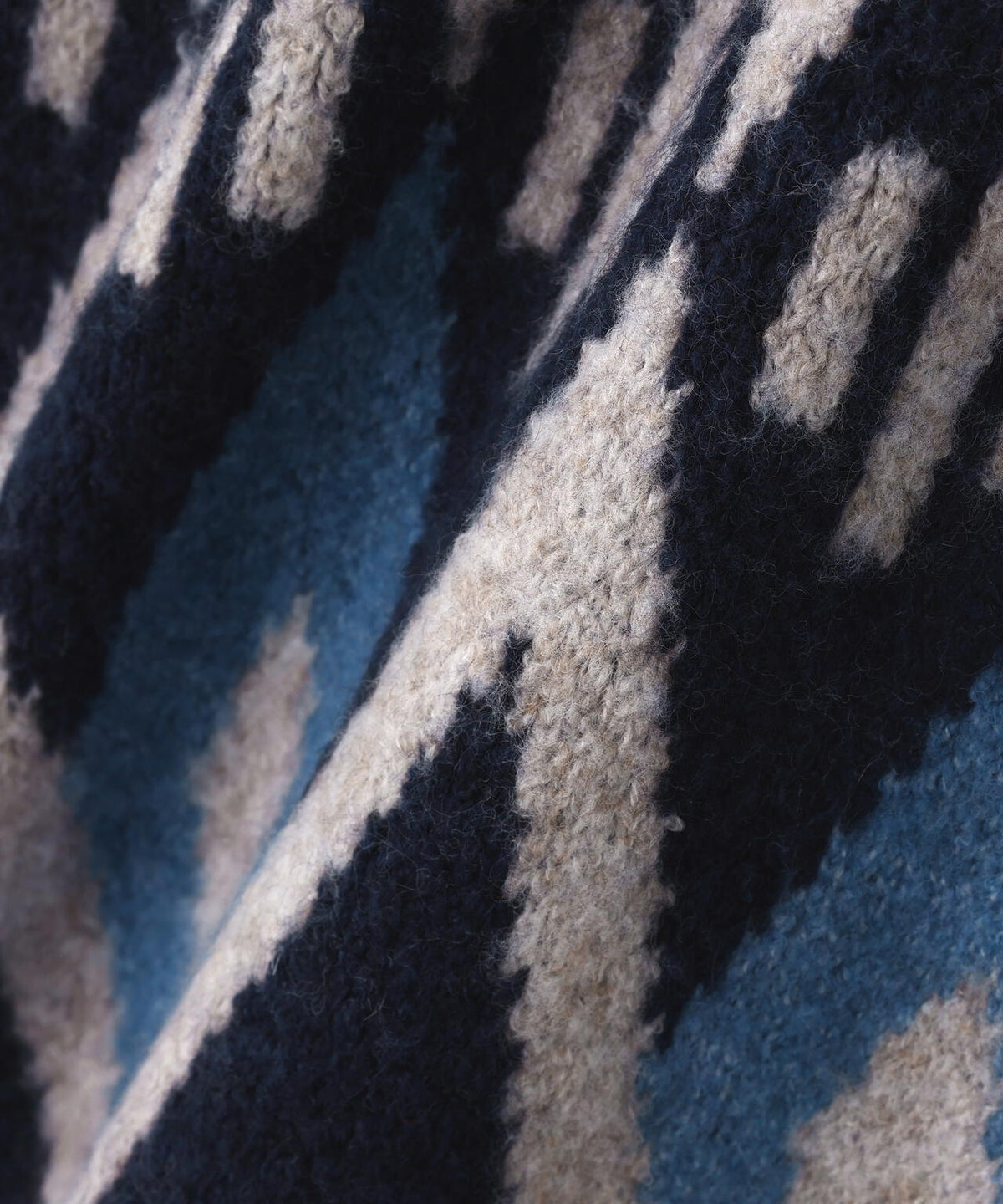 【WEB&DEPOT限定】DankeSchon/ダンケシェーン/WJACQUARED KNIT CARDIGAN