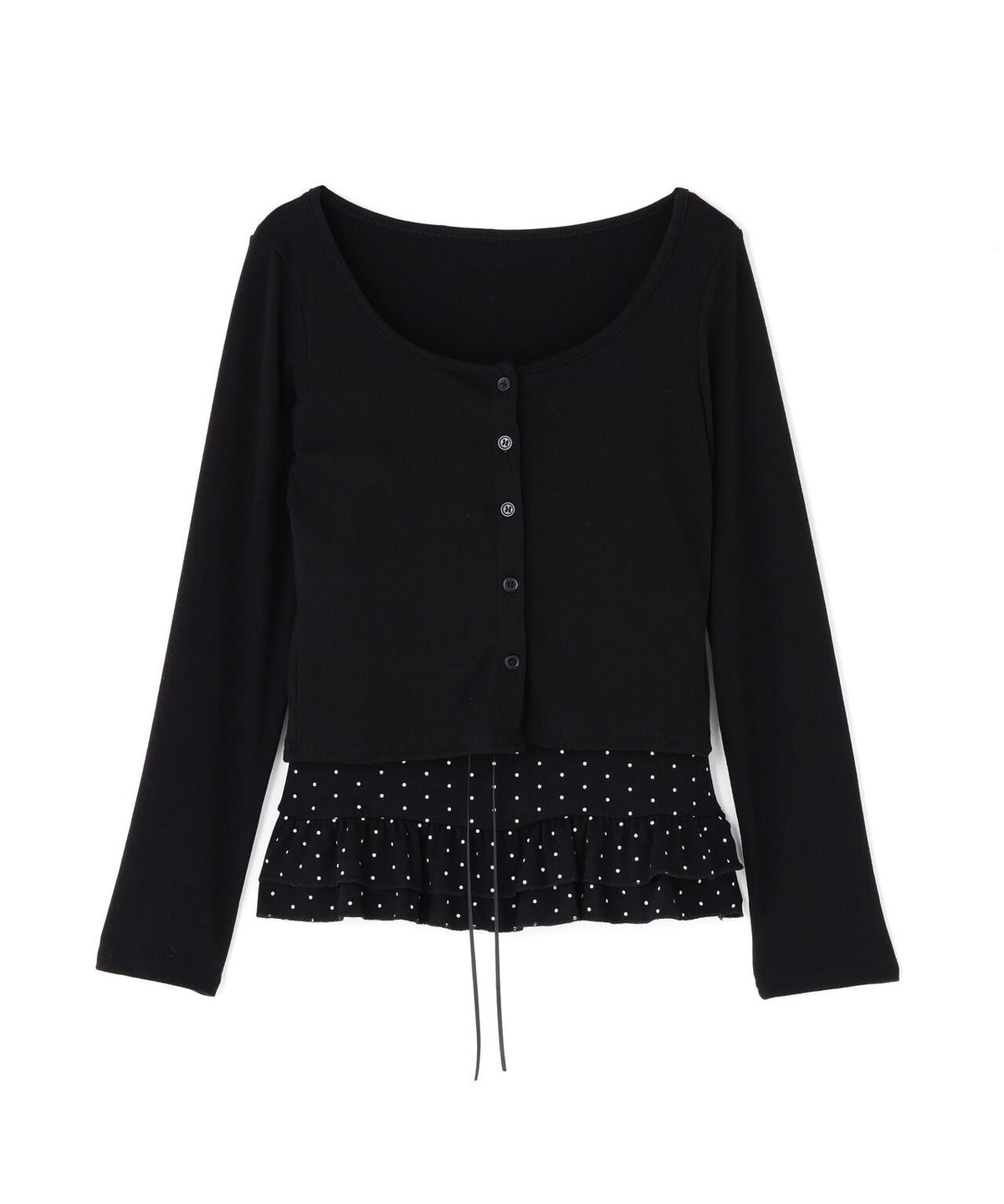 DeEVA/ディーヴァ/Dot Camisole & Cardigan