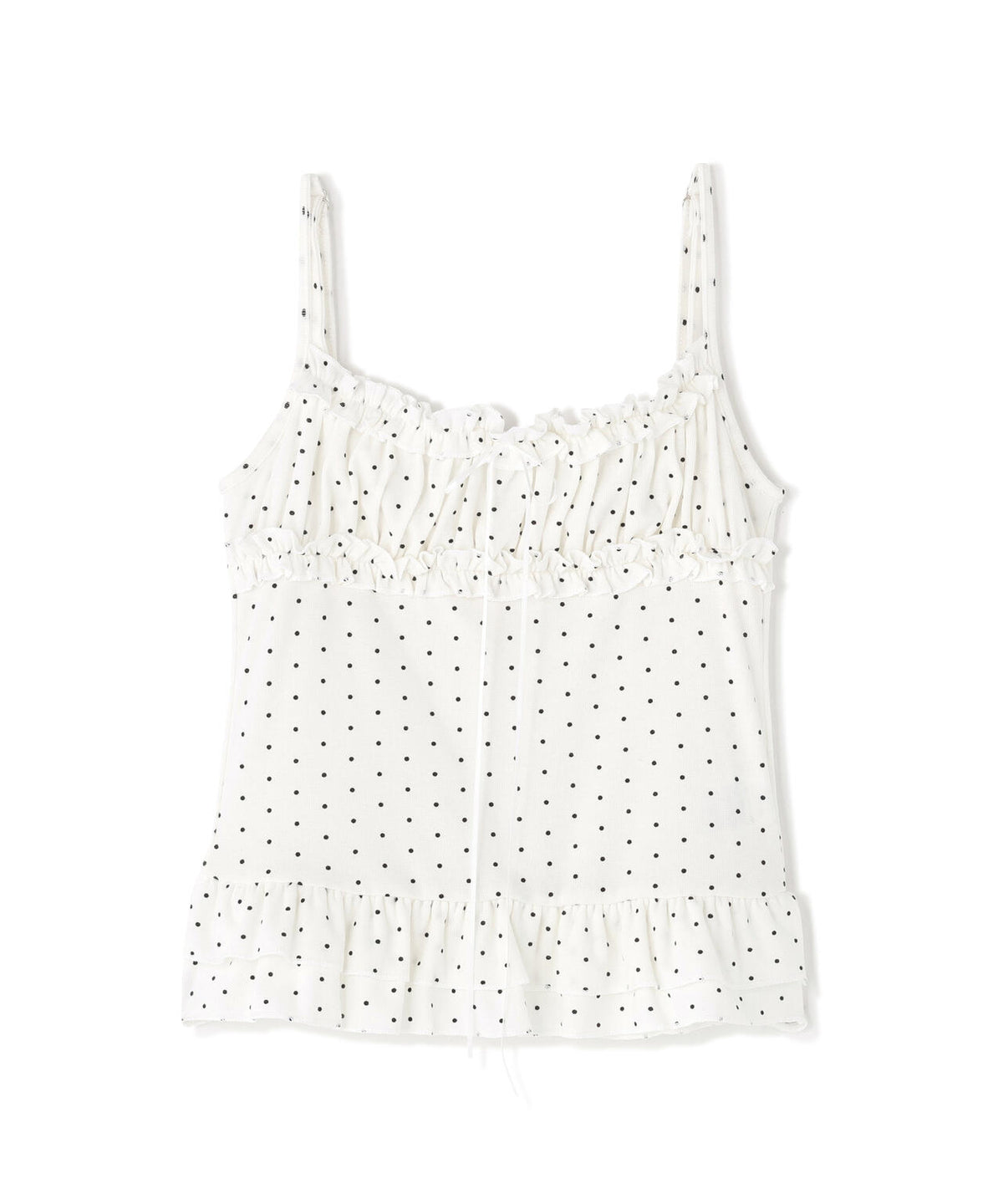 DeEVA/ディーヴァ/Dot Camisole & Cardigan