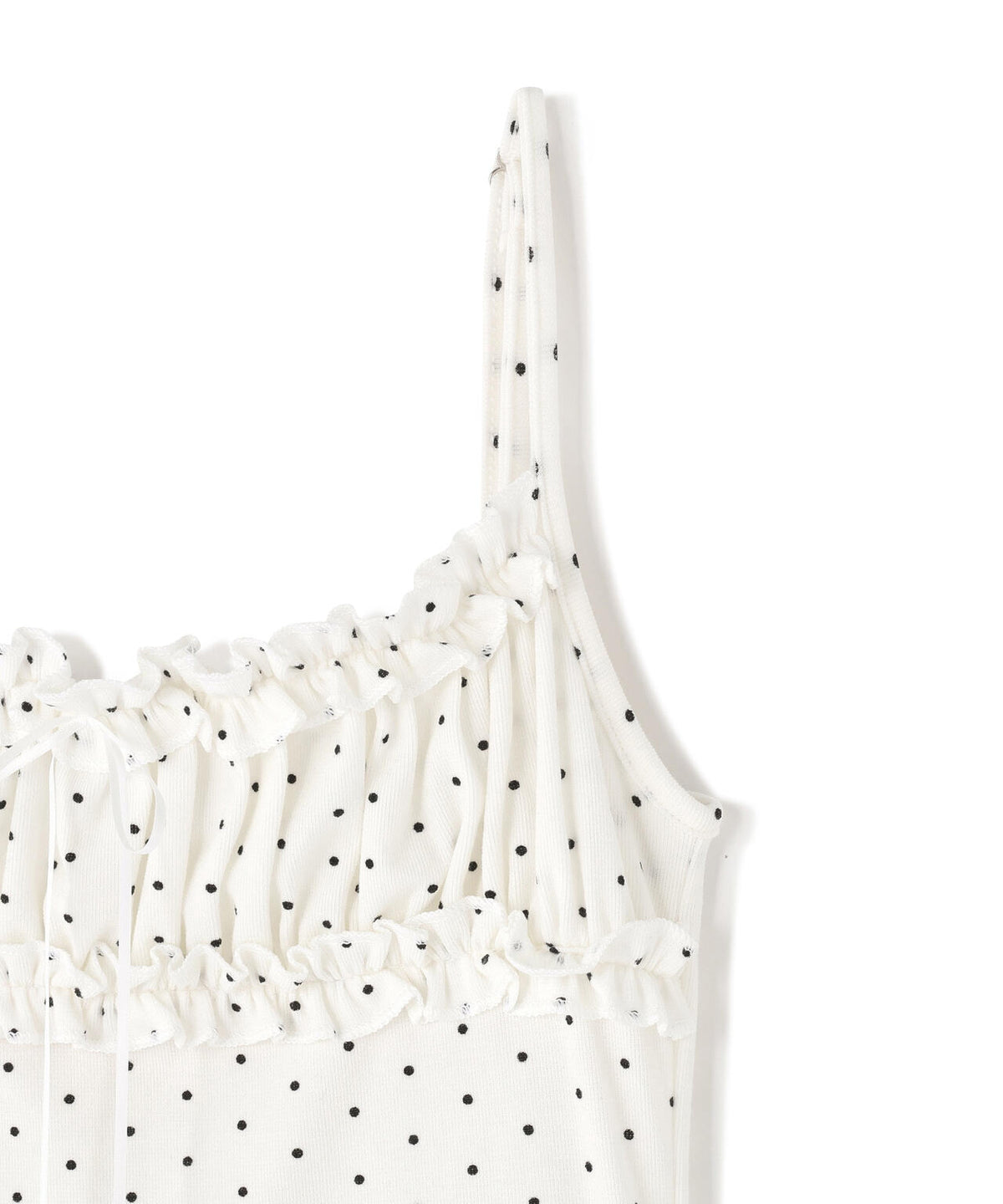 DeEVA/ディーヴァ/Dot Camisole & Cardigan