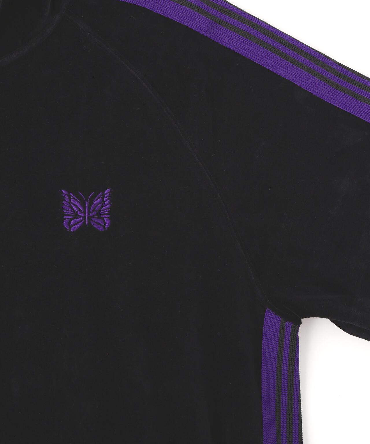 NEEDLES/ニードルズ/【LHP EXCLUSIVE】TRACK JACKET - C/PE VELOUR(BLACK)