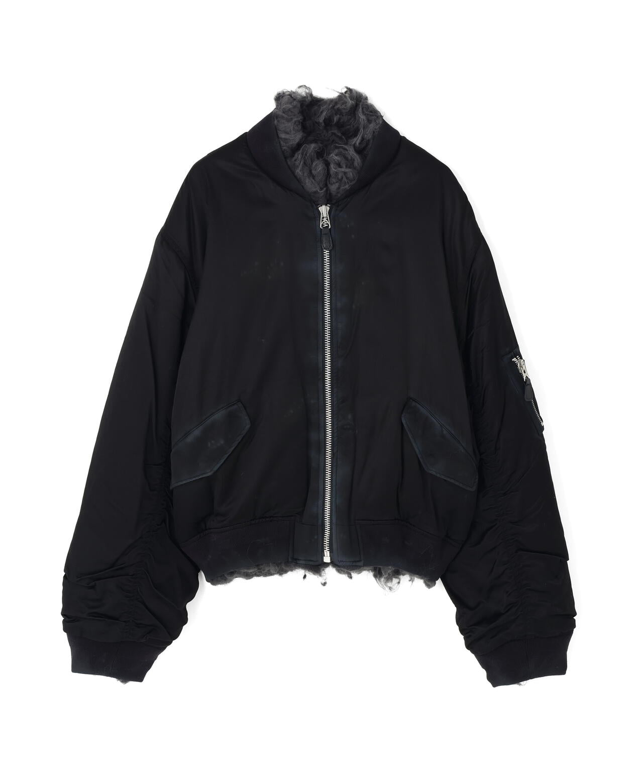 doublet/ダブレット/SMOKE FUR BOMBER JACKET