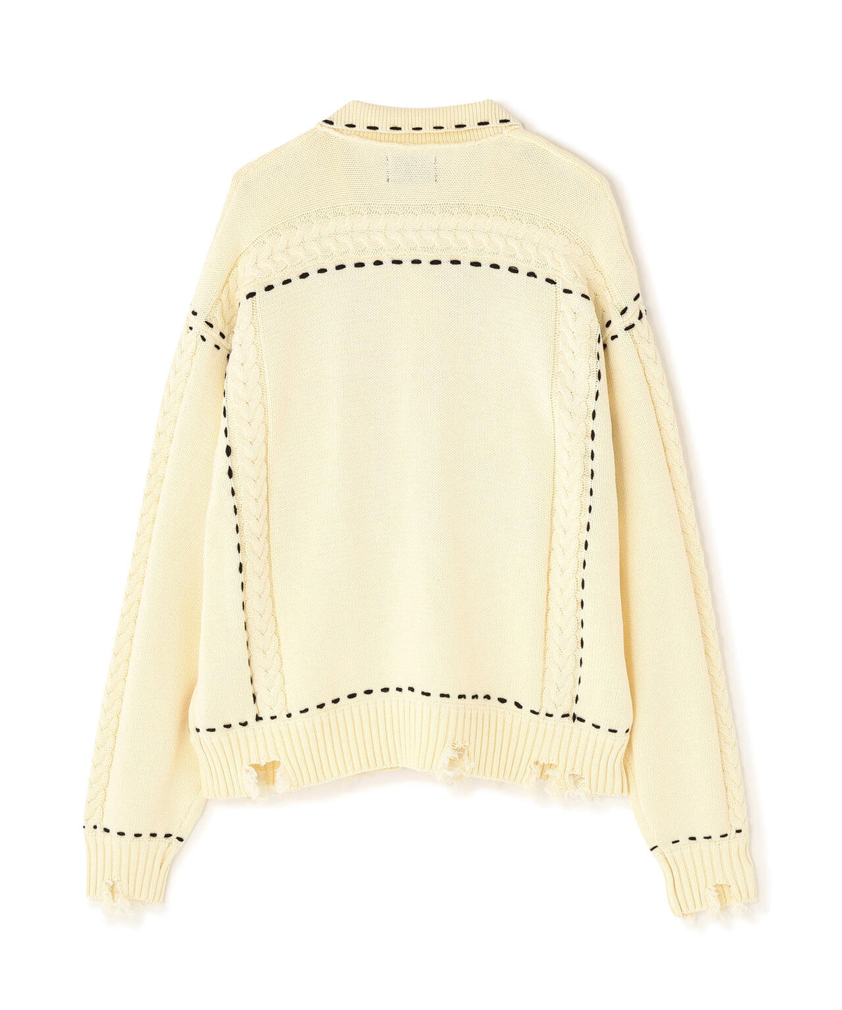 【WEB&DEPOT限定】DankeSchon/ダンケシェーン/HAND STITCH KNIT JACKET