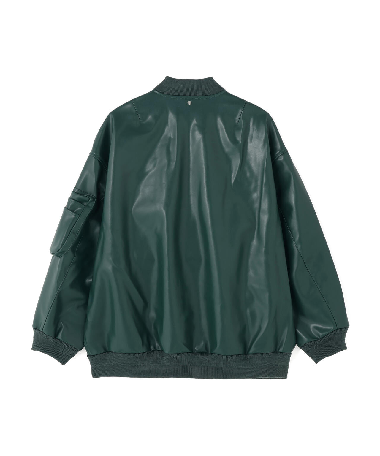 DankeSchon/ダンケシェーン/FAUXLEATHER OVERSIZED MA-1