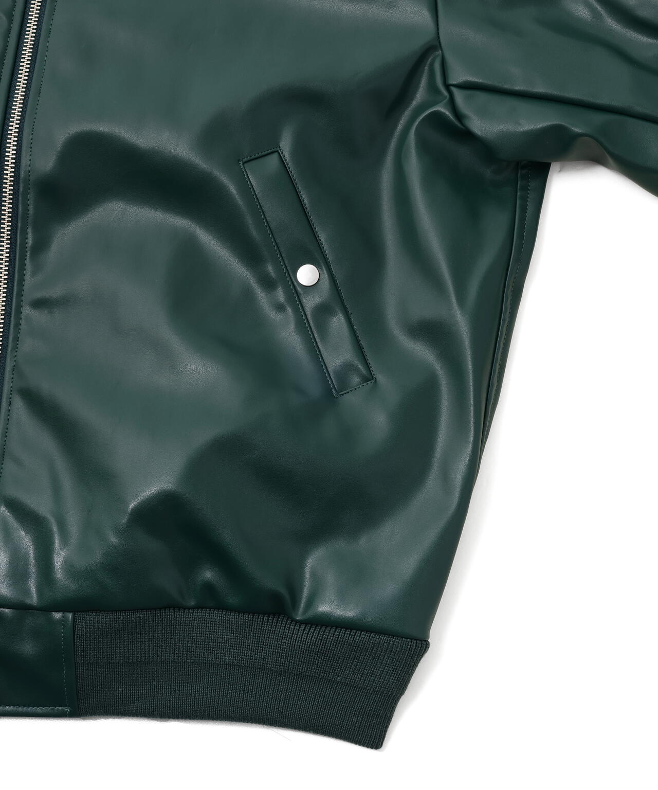 DankeSchon/ダンケシェーン/FAUXLEATHER OVERSIZED MA-1