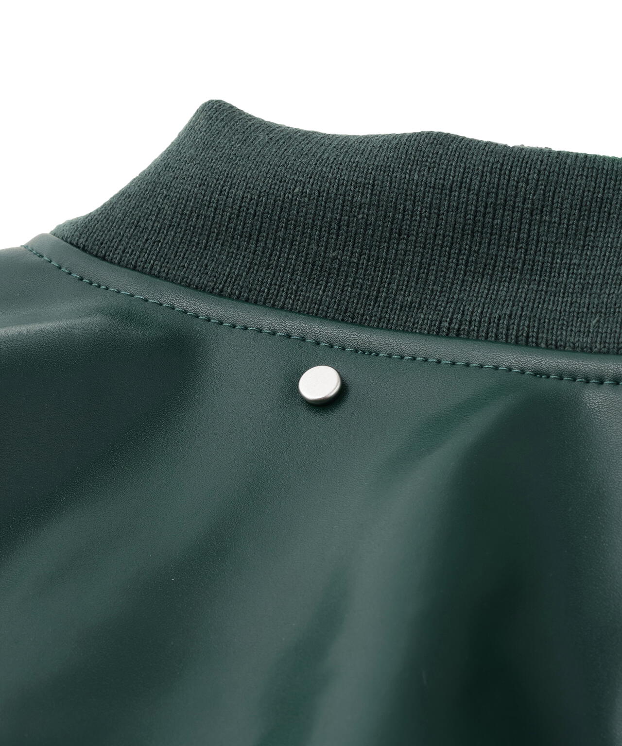 DankeSchon/ダンケシェーン/FAUXLEATHER OVERSIZED MA-1