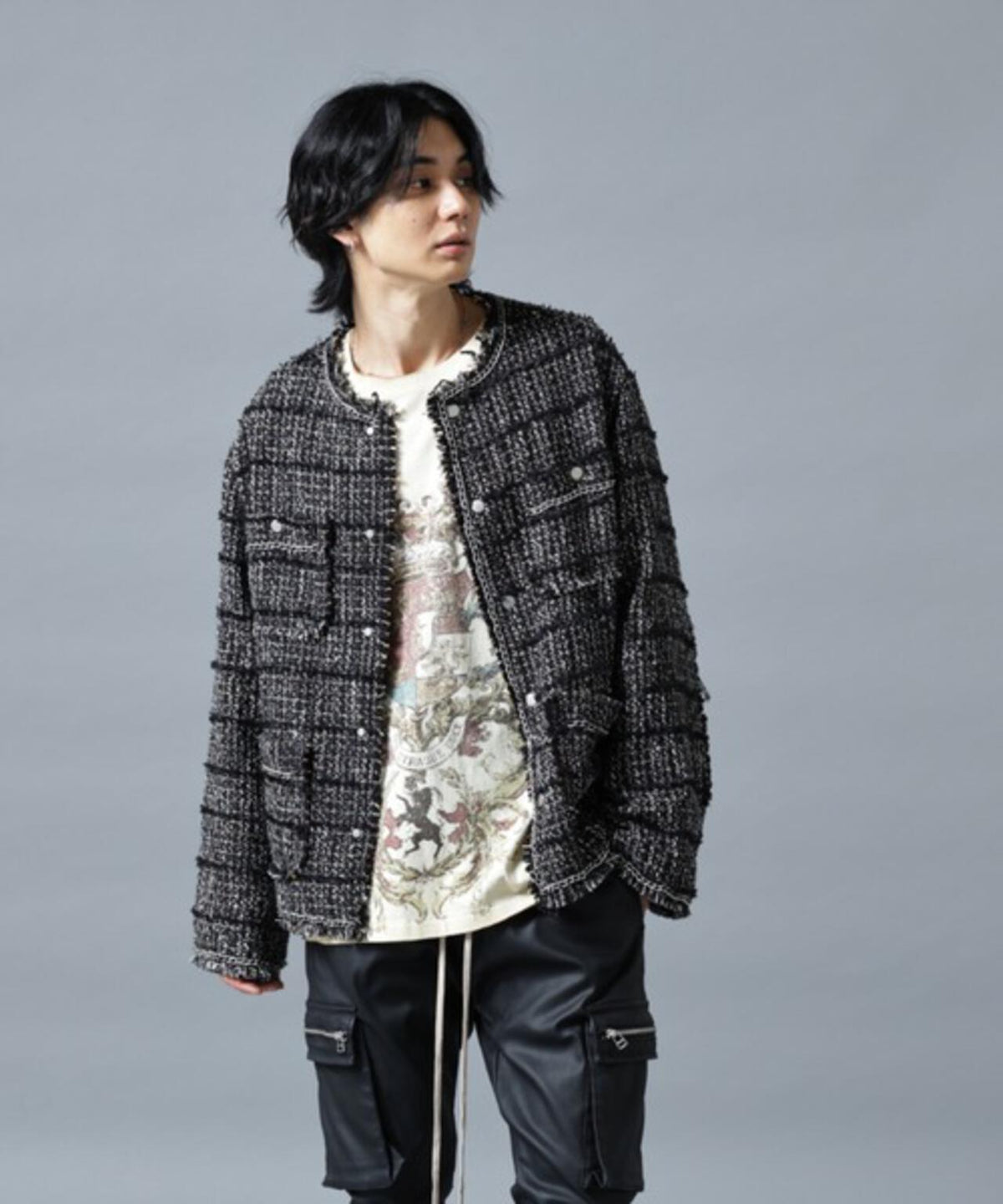 DankeSchon/ダンケシェーン/TWEED JACKET