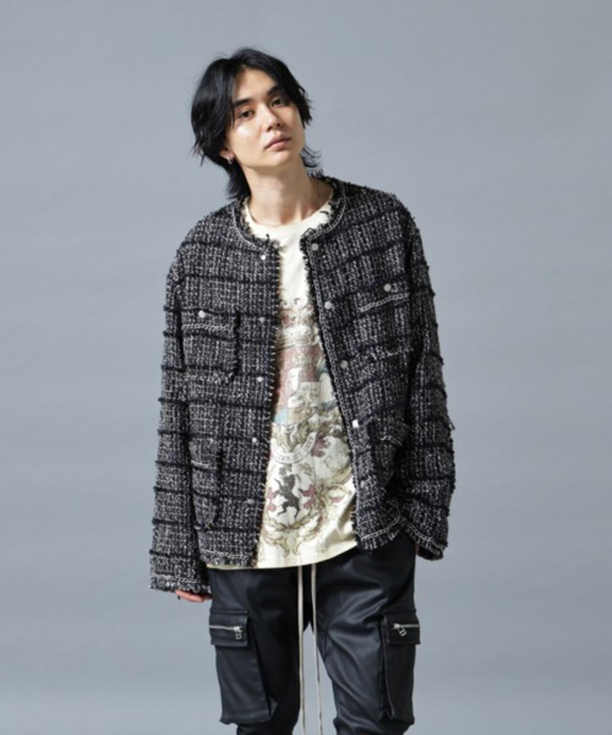 DankeSchon/ダンケシェーン/TWEED JACKET