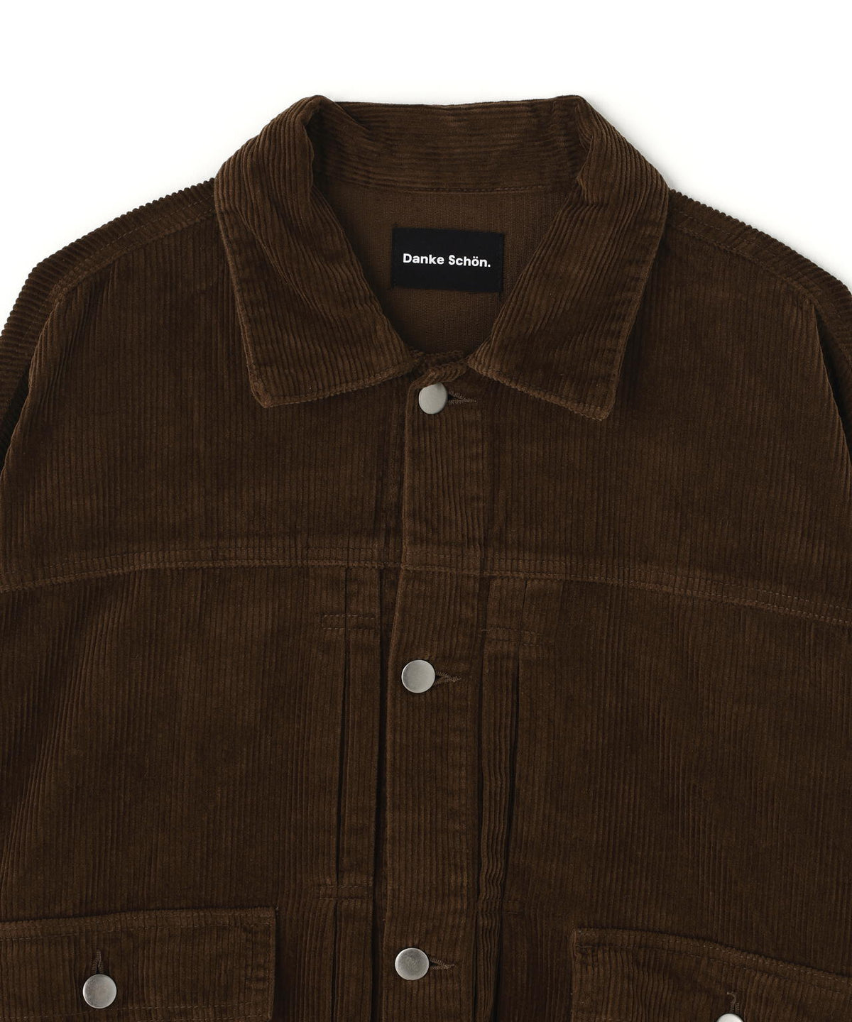 【WEB&DEPOT限定】DankeSchon/ダンケシェーンCODUROY TRUCKER JACKET