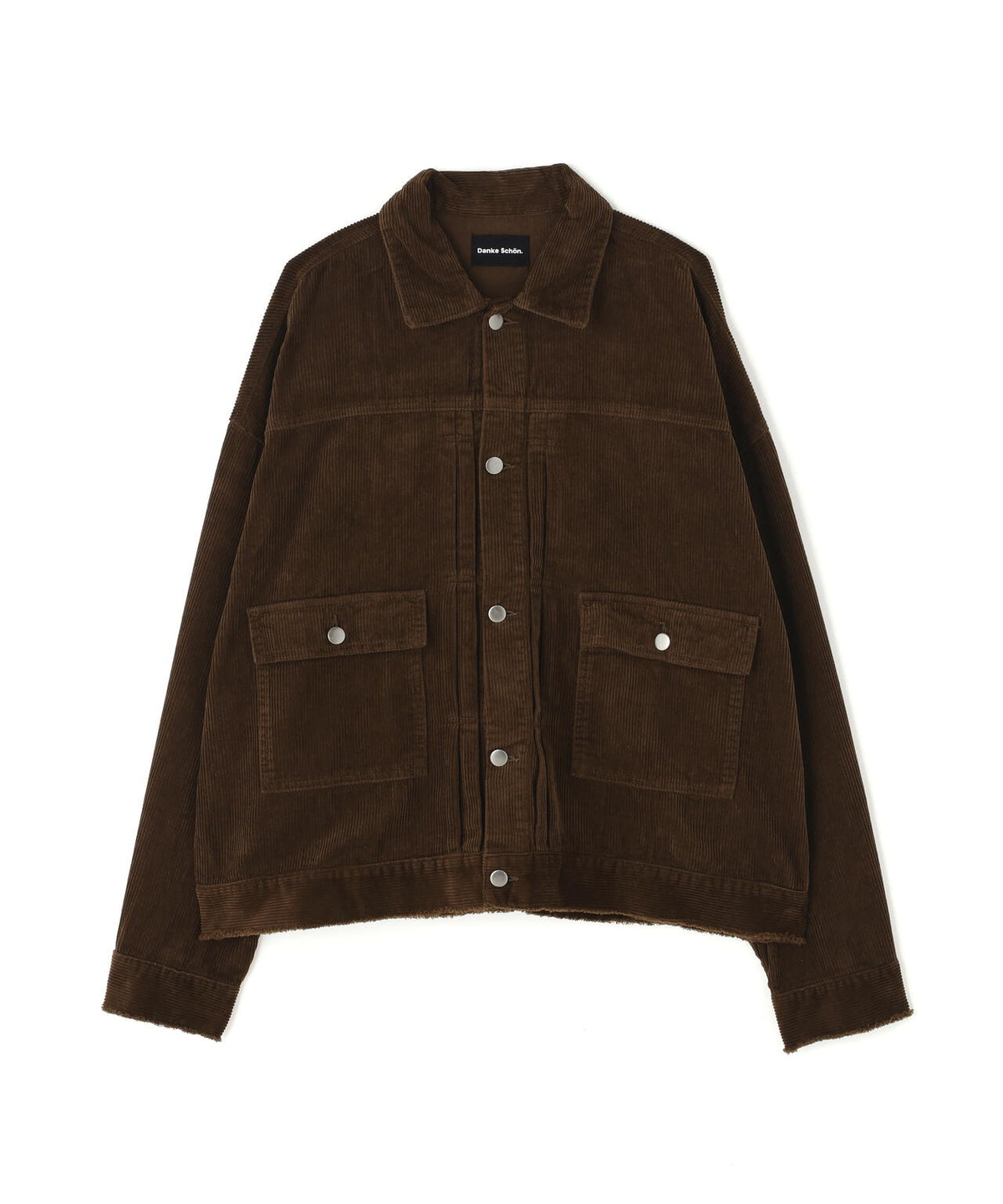 【WEB&DEPOT限定】DankeSchon/ダンケシェーンCODUROY TRUCKER JACKET