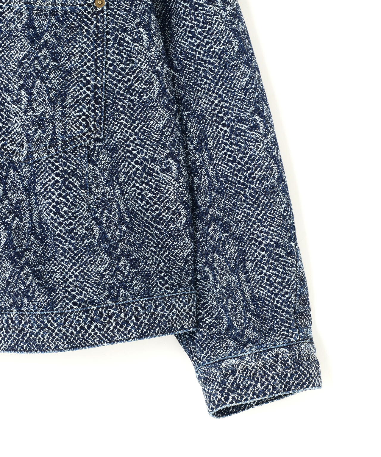 DartsJeanJK-13ozPythonJacquard
