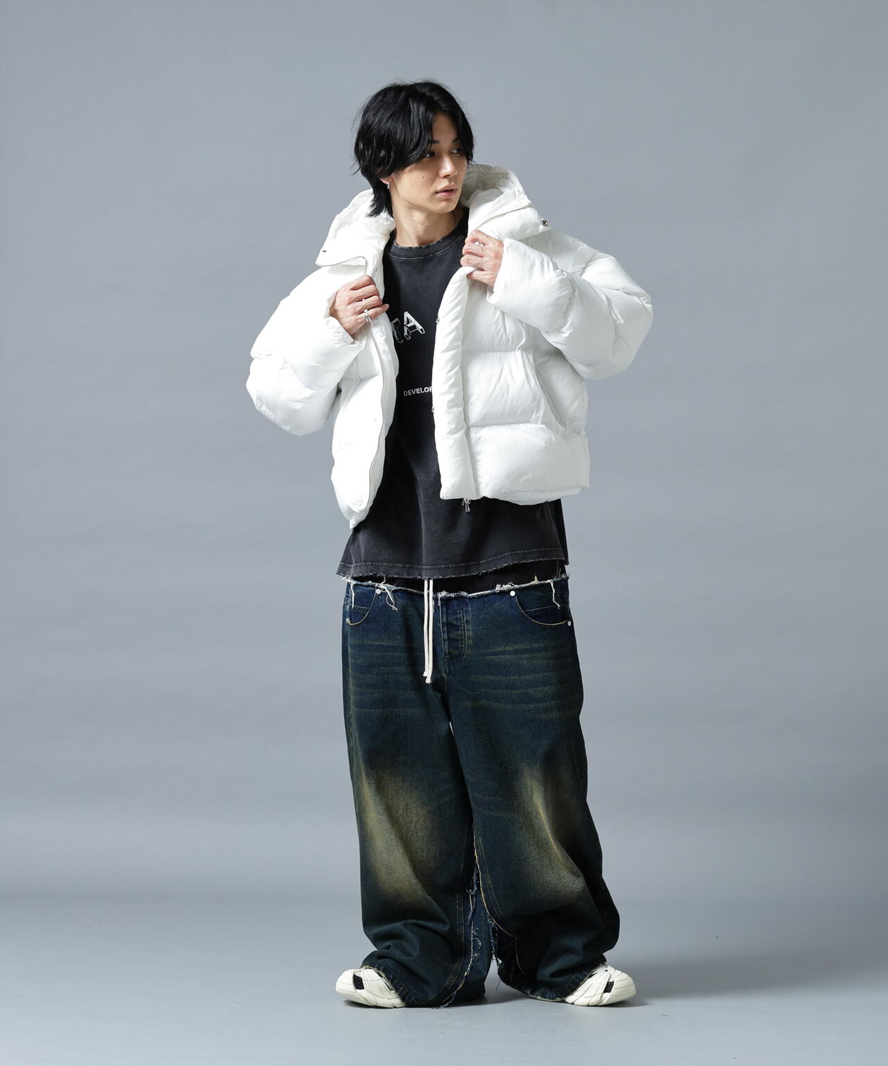 H:180cm C:88cm W:69cm H:90cm 着用サイズ:L
